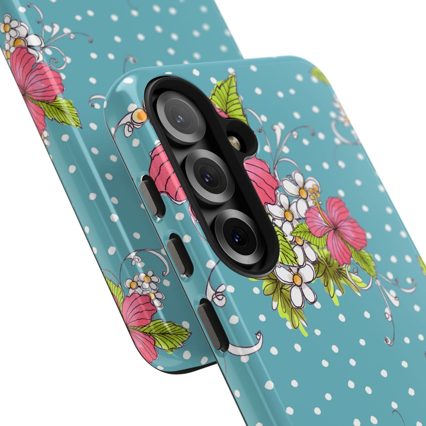Lady Luau Turquoise Phone Case
