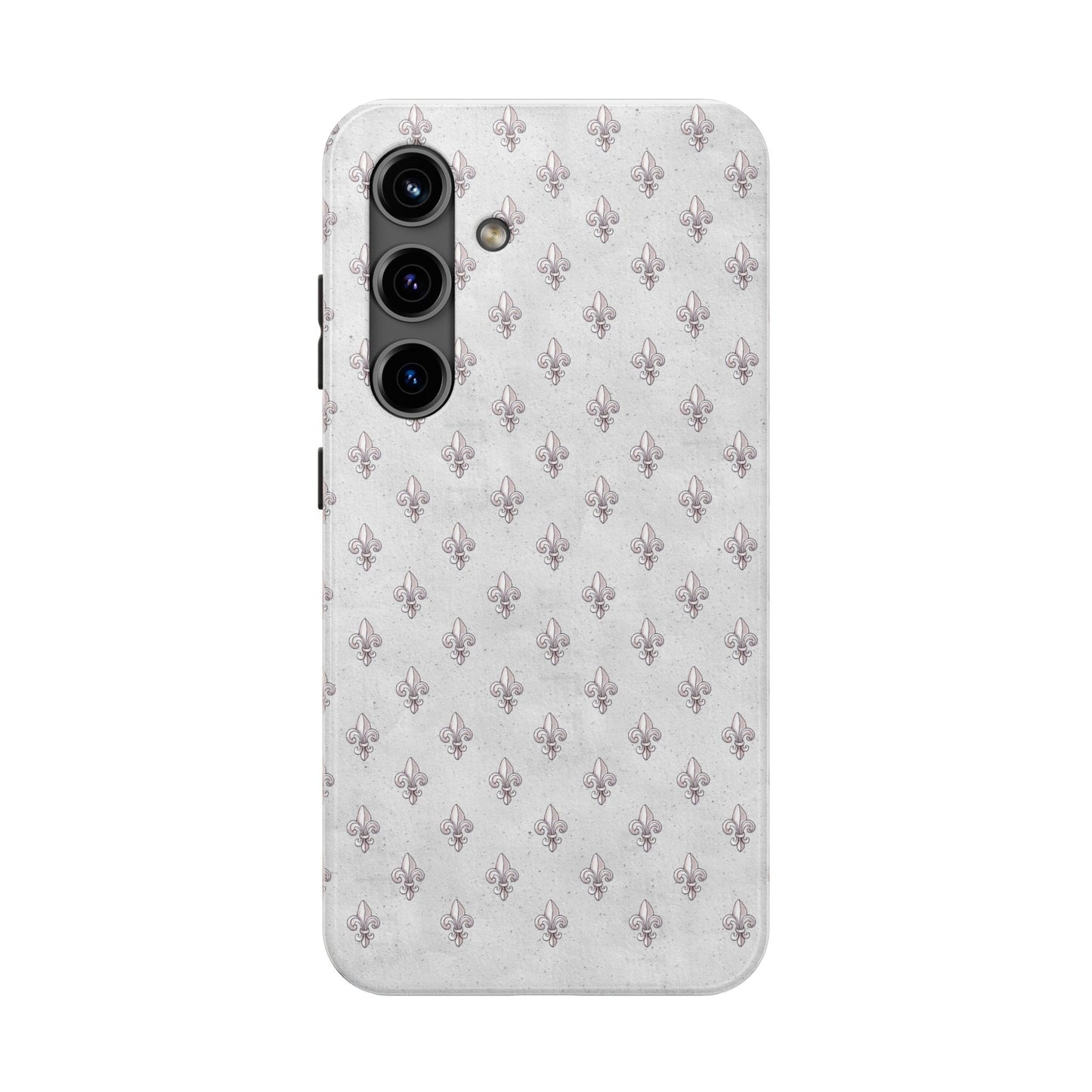 Fleurs Silver Phone Case