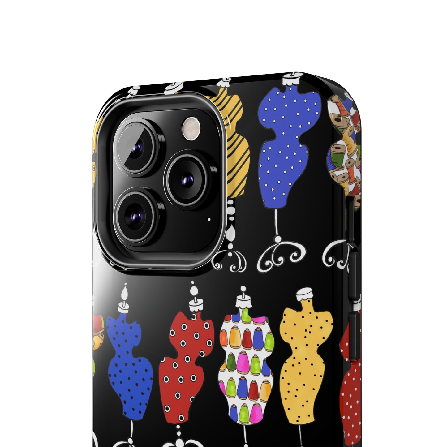 Go Figure Black / Multi Phone Case