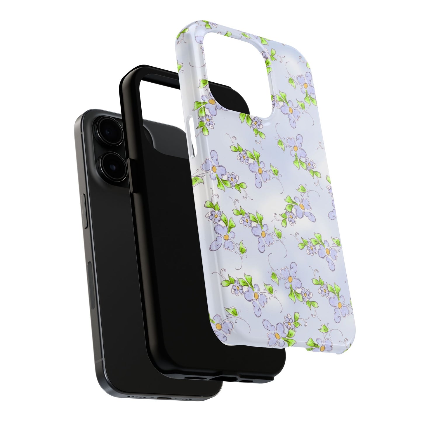 Forget Me Knots Blue Phone Case