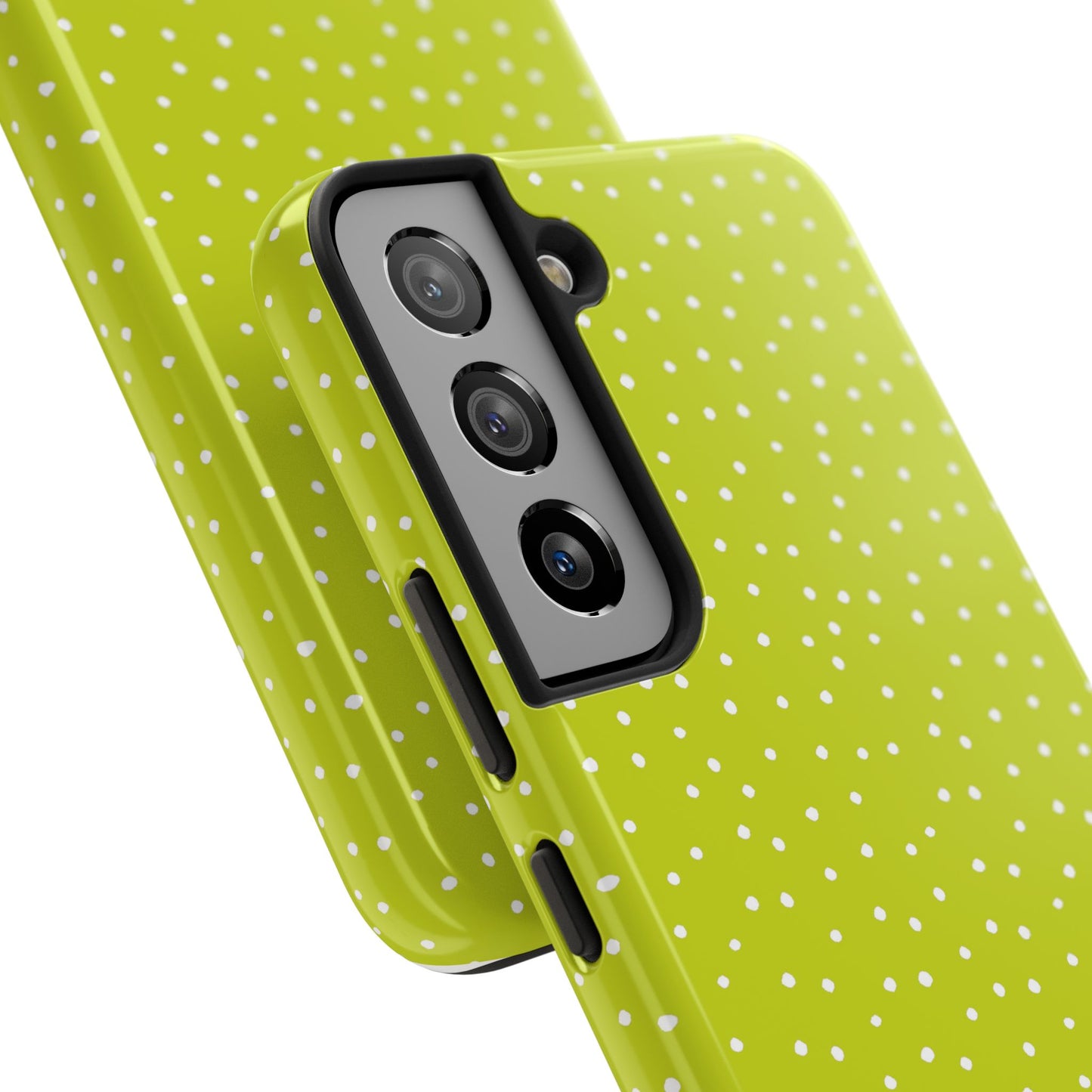 Dinky Dots Lime / White Phone Case
