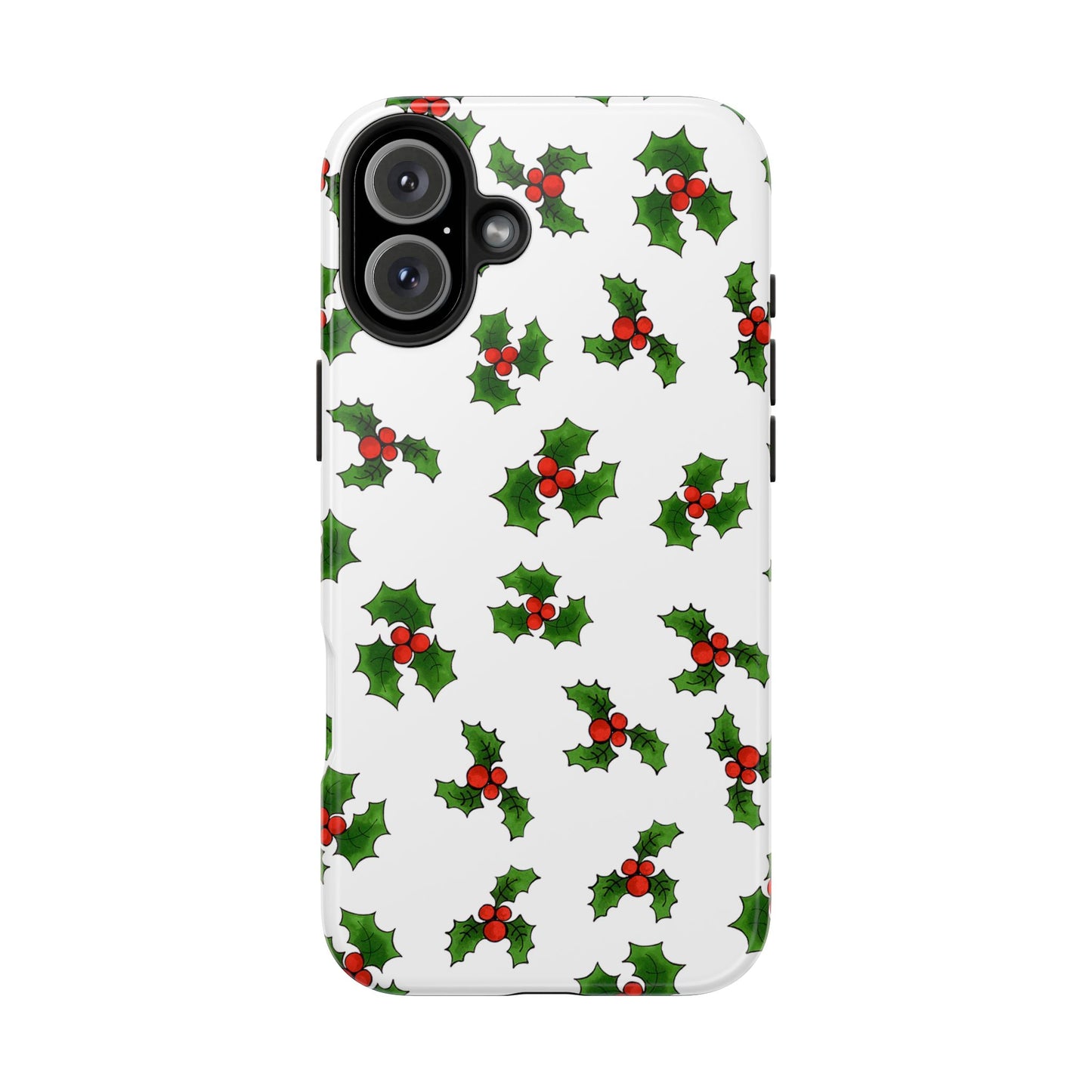 Lotsa Holly White Phone Case