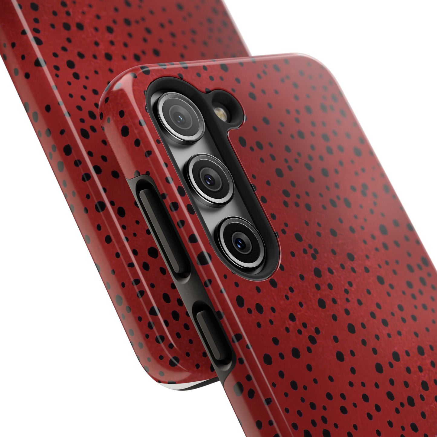 Pepper Dots Red / Black Phone Case