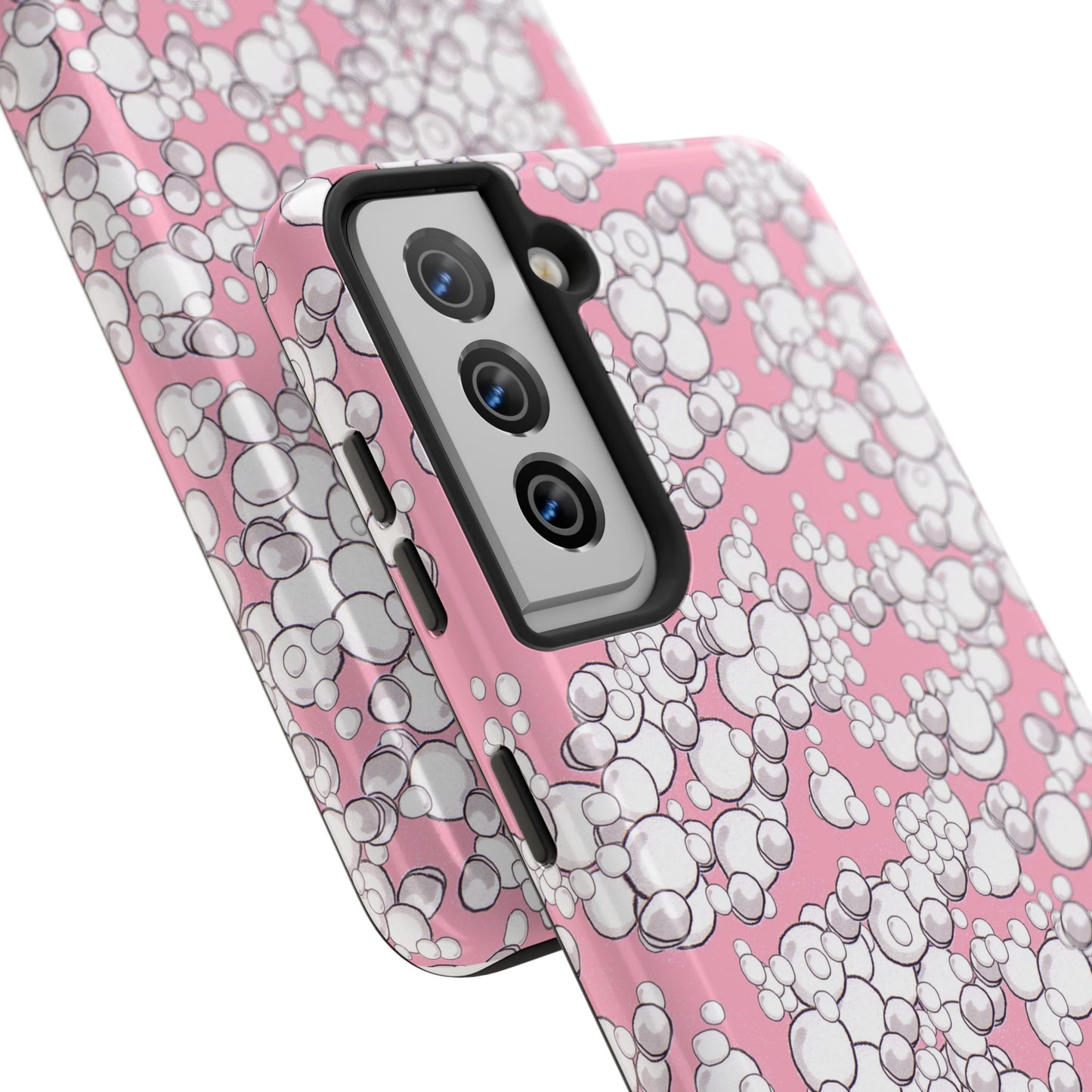 Bubble Dots Pink Phone Case