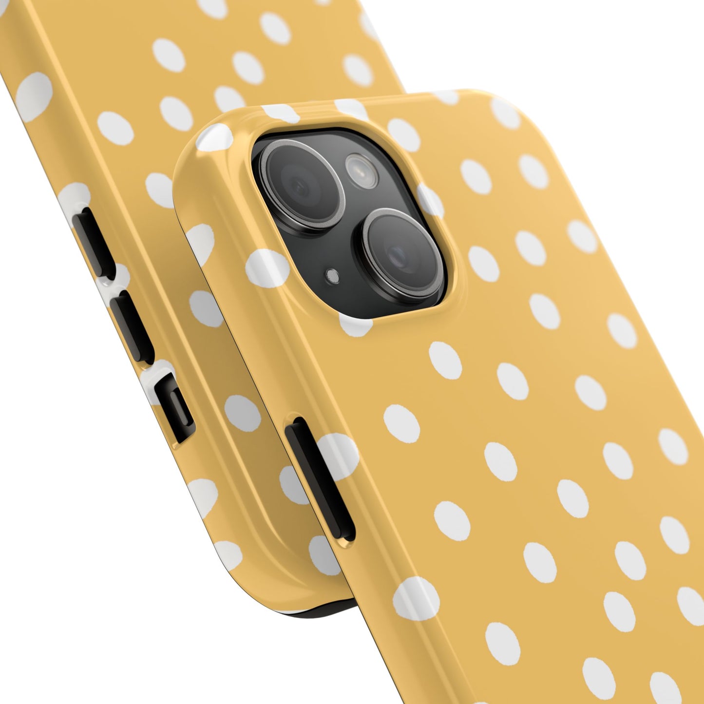 Plump Dots Yellow Phone Case