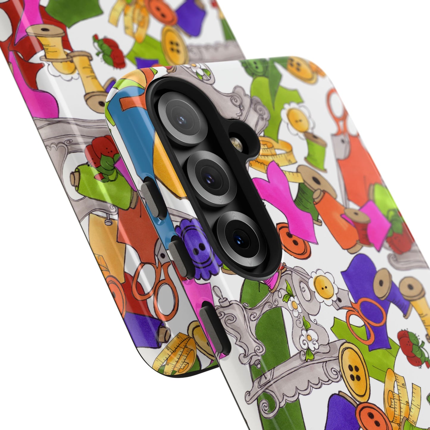 Kaleidasew White Phone Case