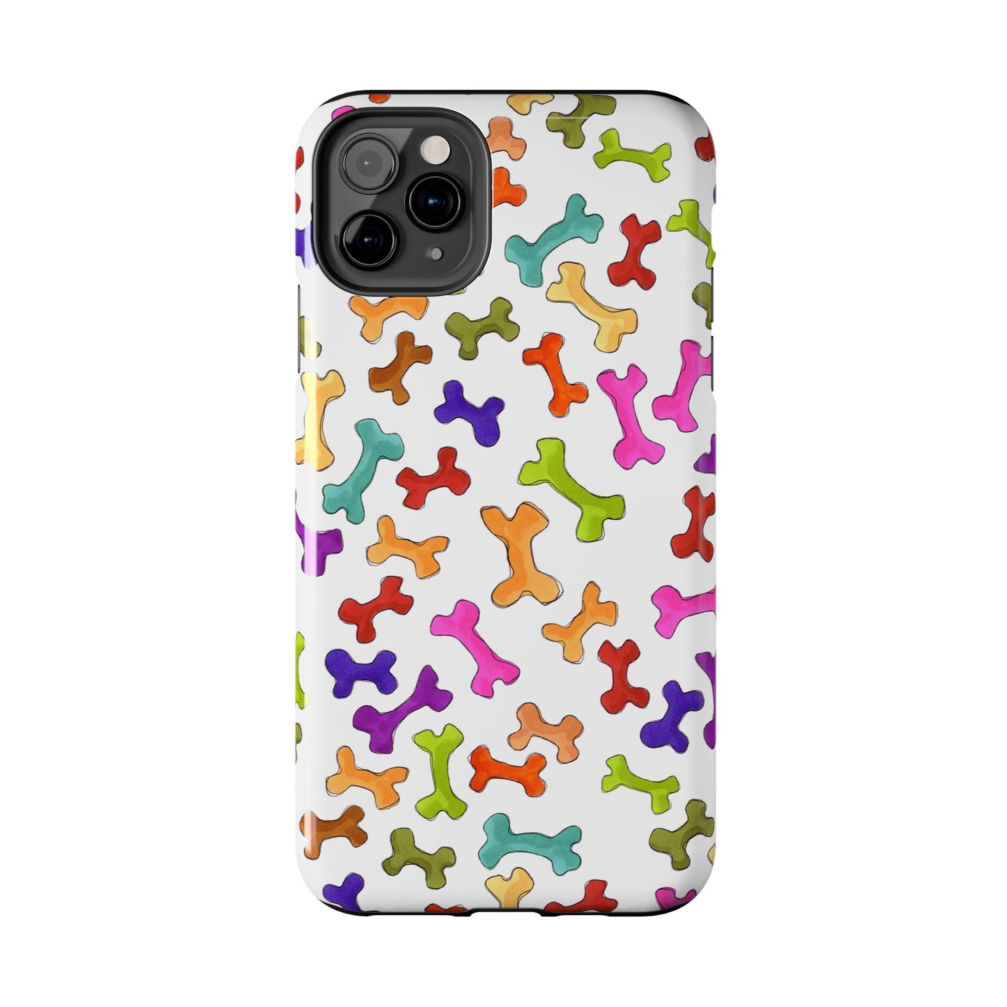 Happy Bones White Phone Case