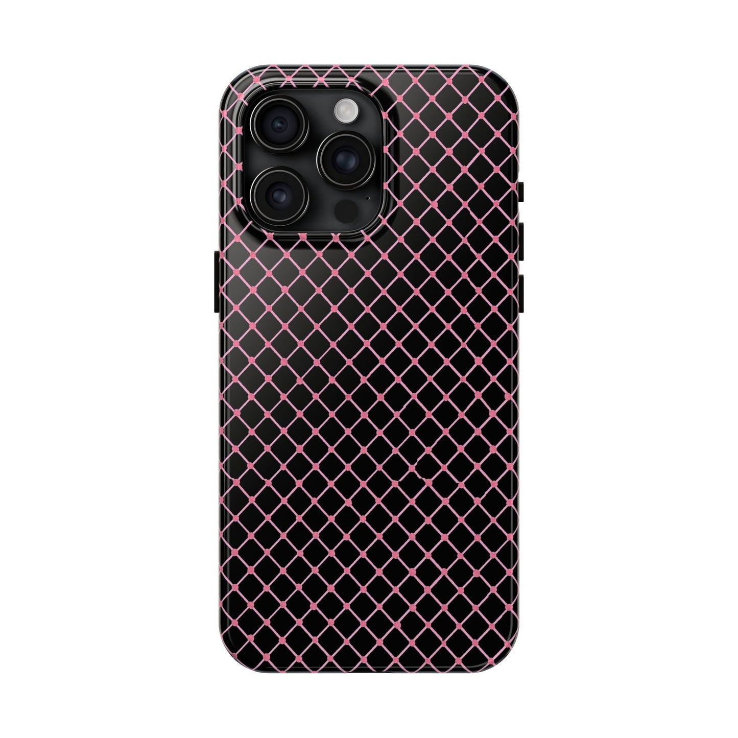 Cyclone Fence Black / Pink Phone Case