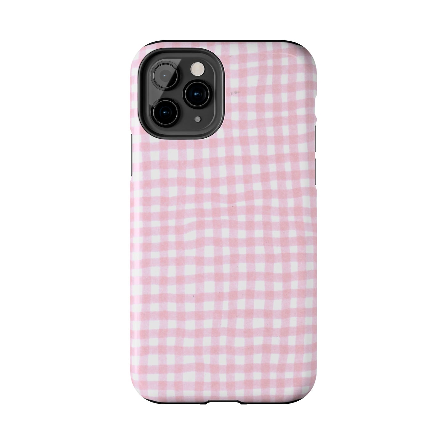 Wonky Chipper Check Pink Phone Case