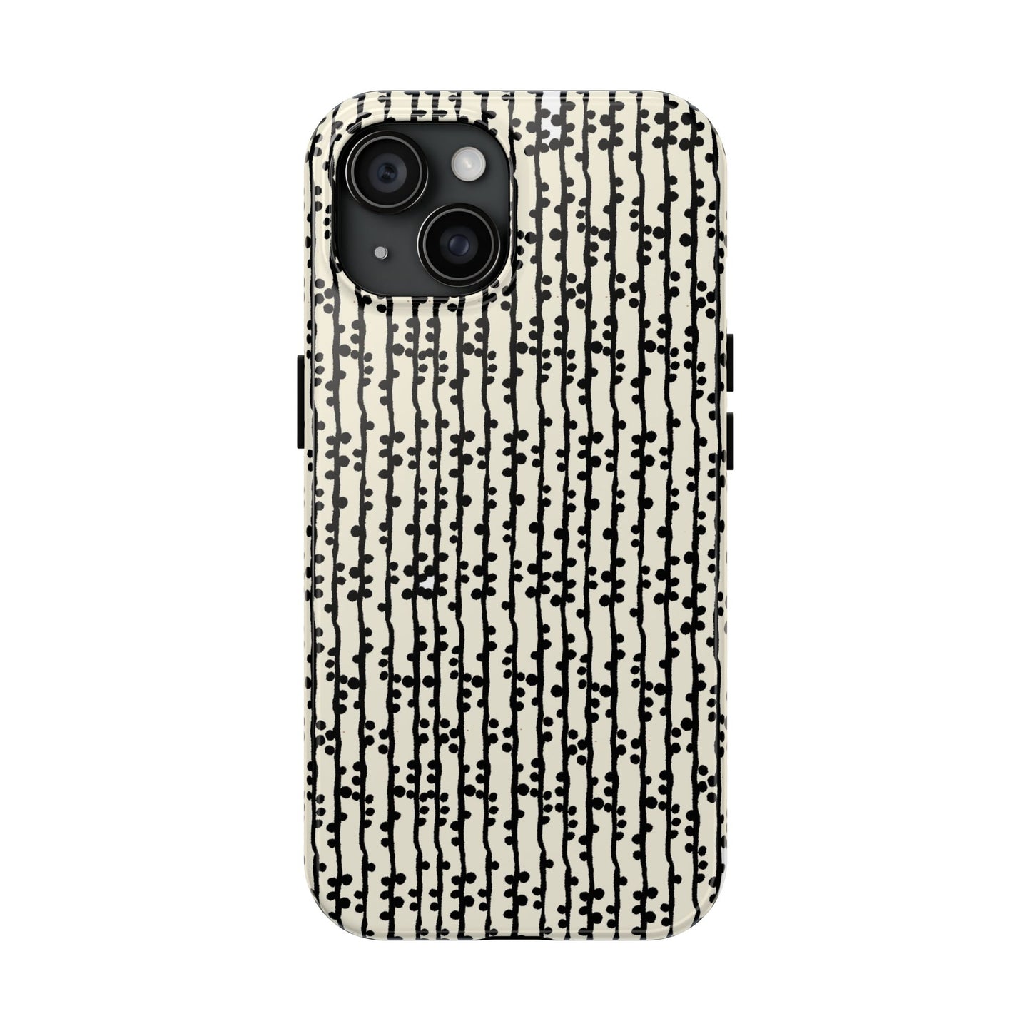 Loopy Stripe Bone Phone Case