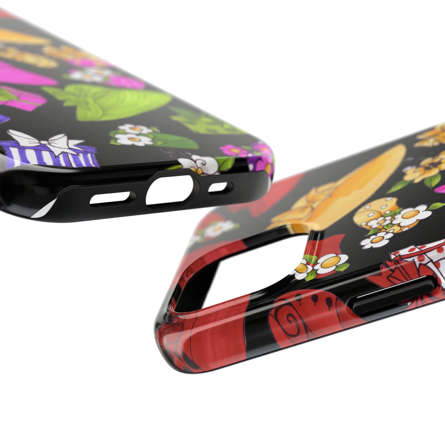 Accessories Tossed Black Phone Case