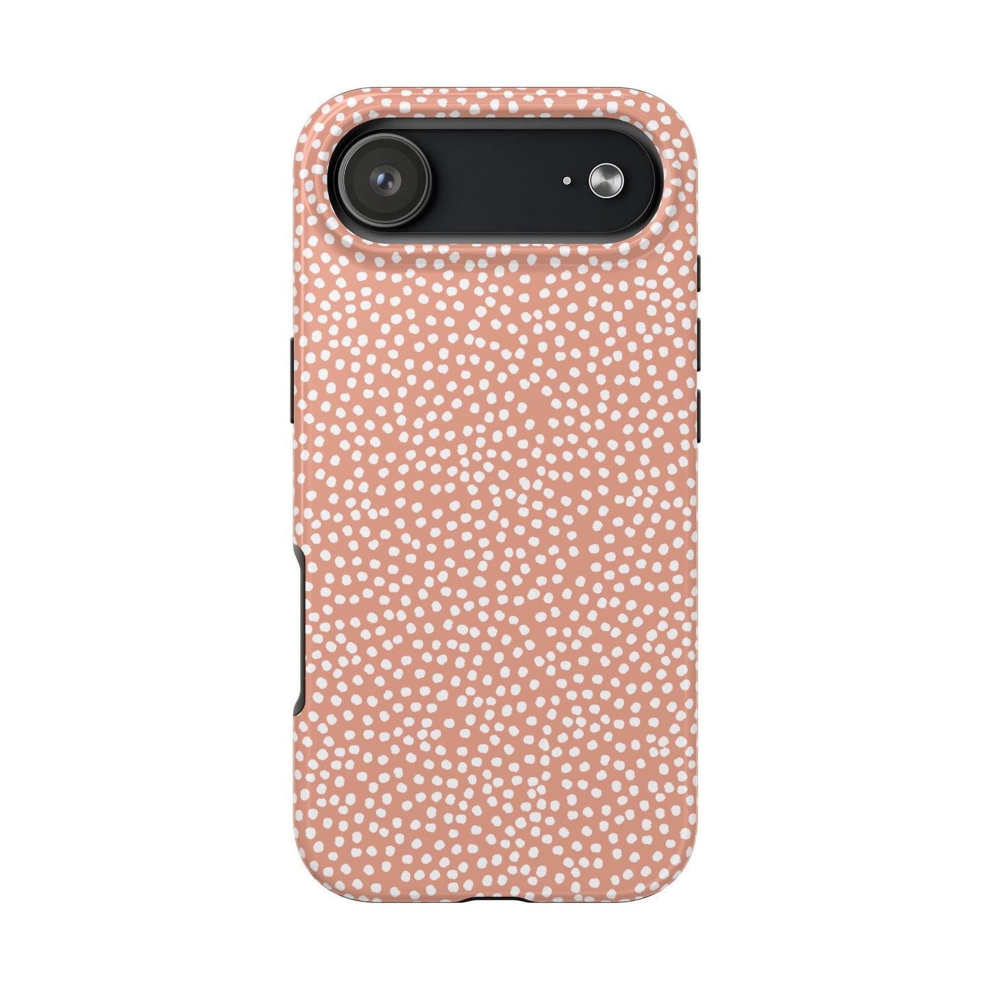 Bitty Dots Melon / White Phone Case