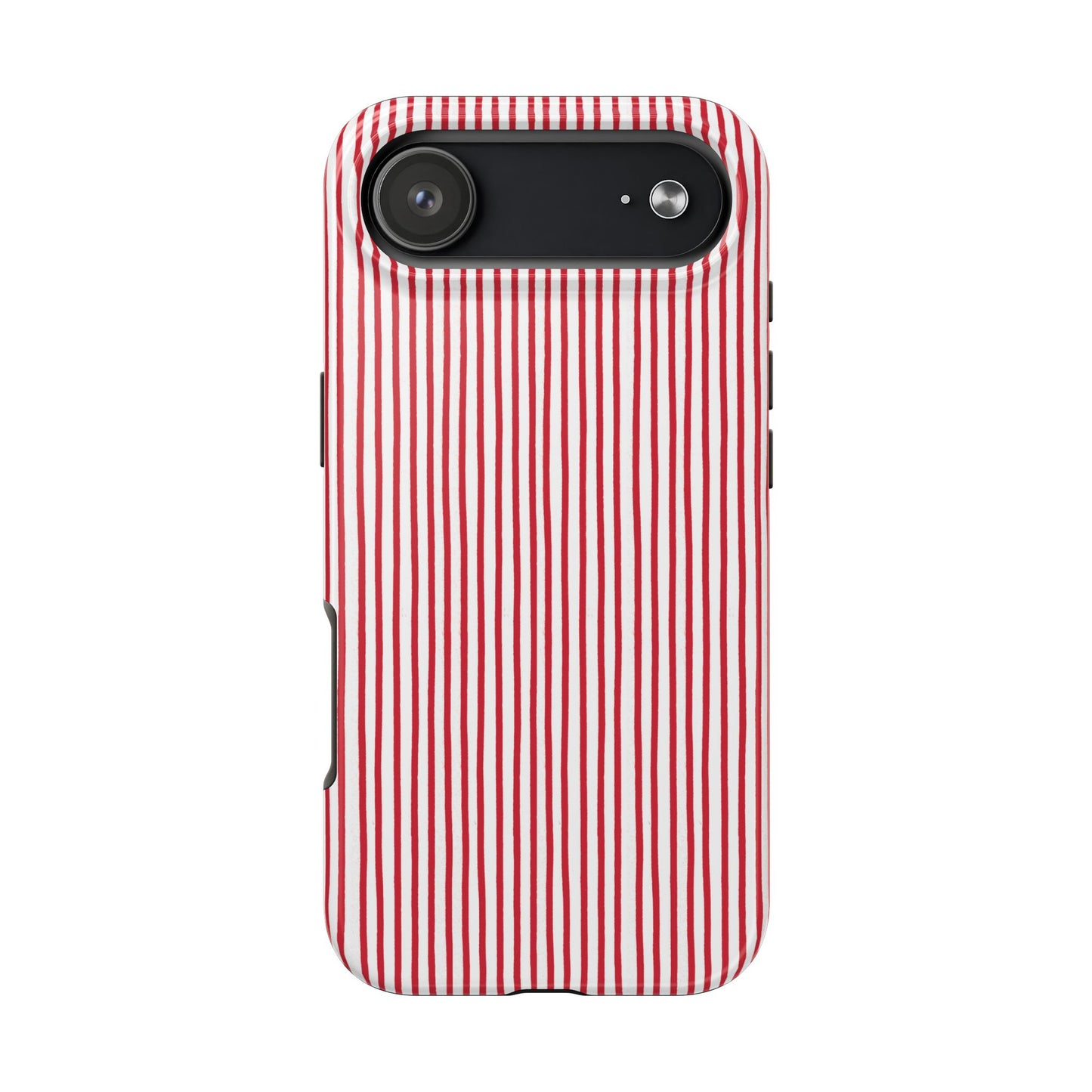 Candy Stripe White / Red Phone Case
