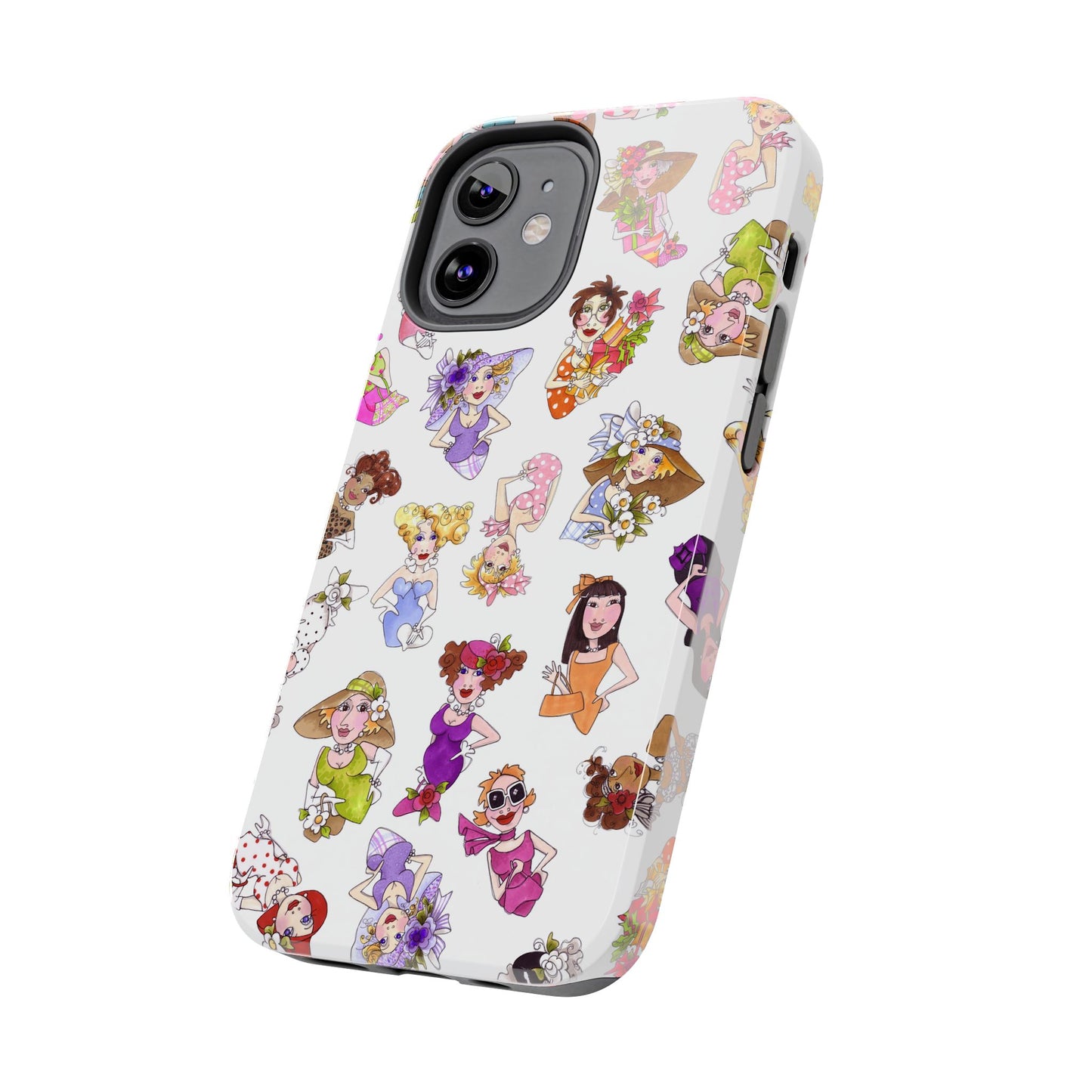 Fast Women Tossed White Phone Case