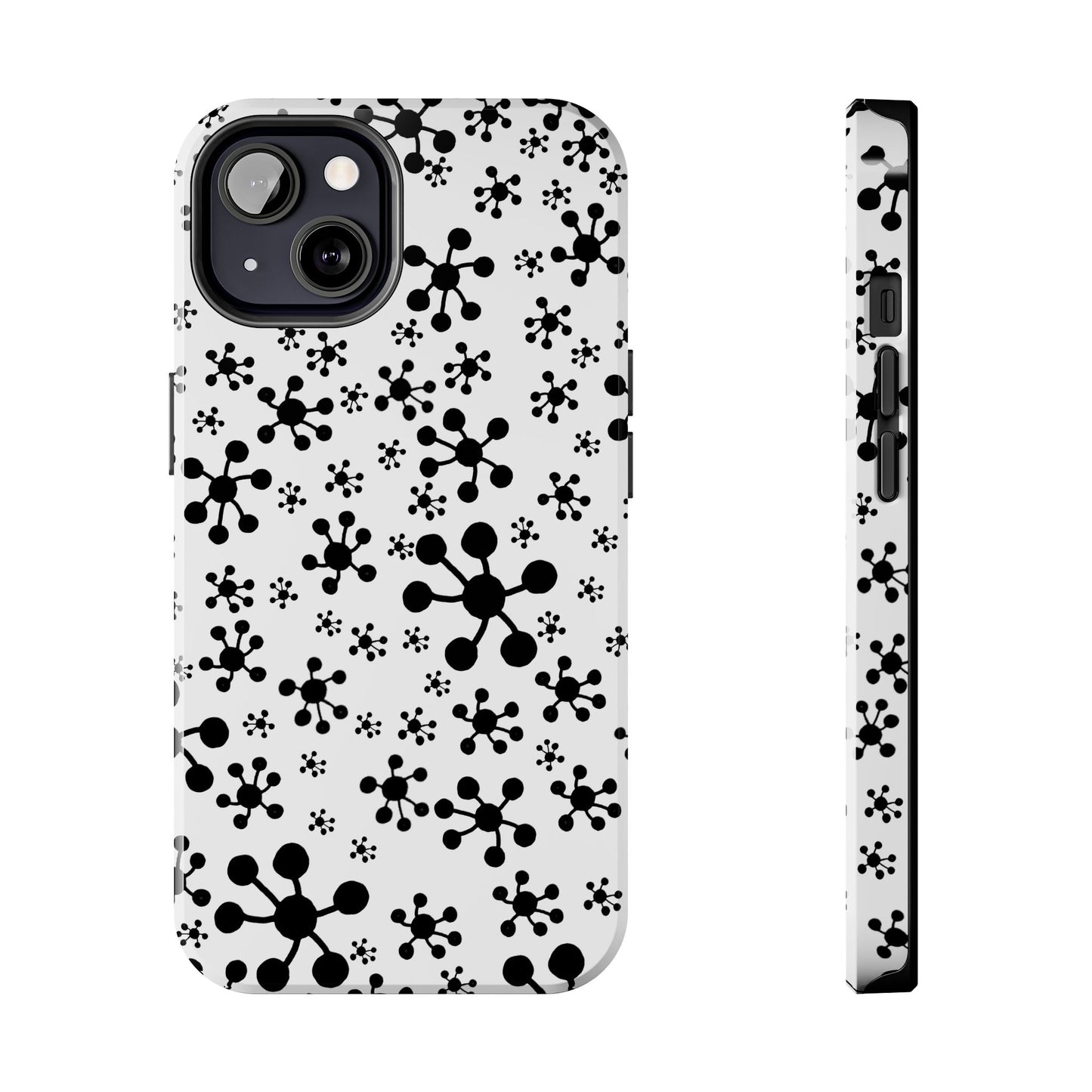 Jacks White / Black Phone Case