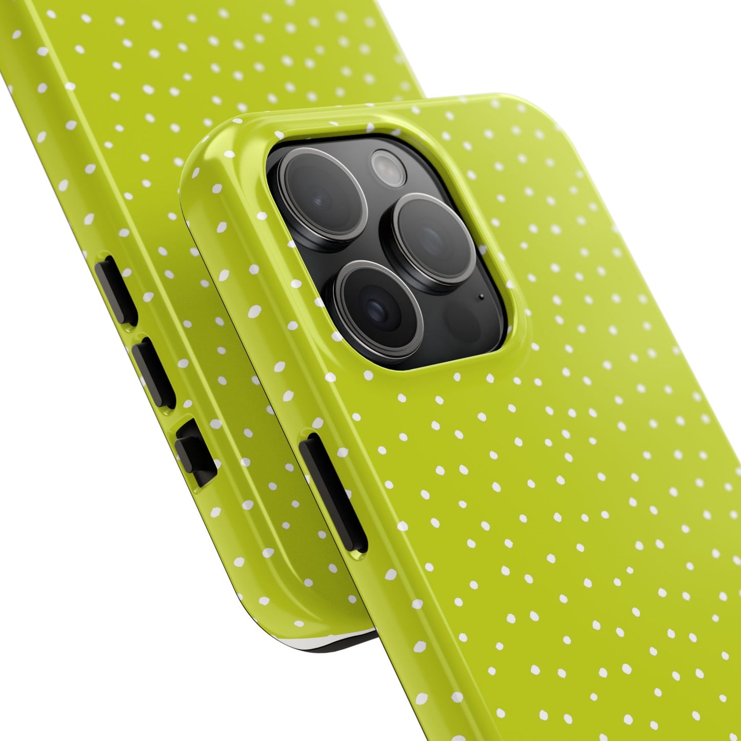 Dinky Dots Lime / White Phone Case