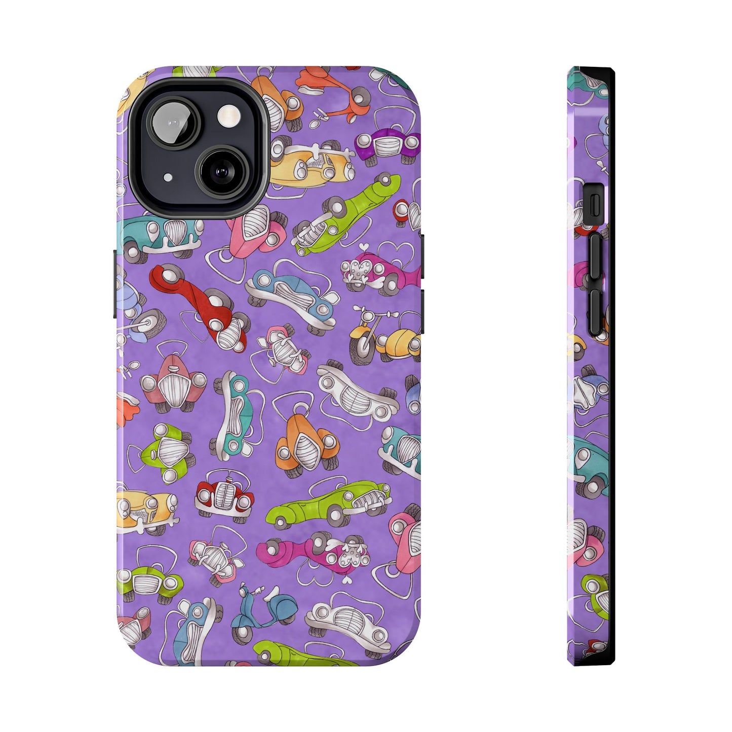 Pile Up Purple Phone Case