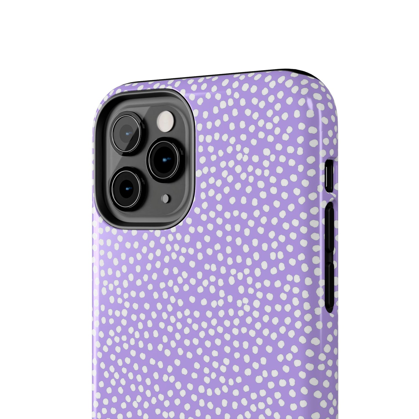 Bitty Dots Lilac / White Phone Case