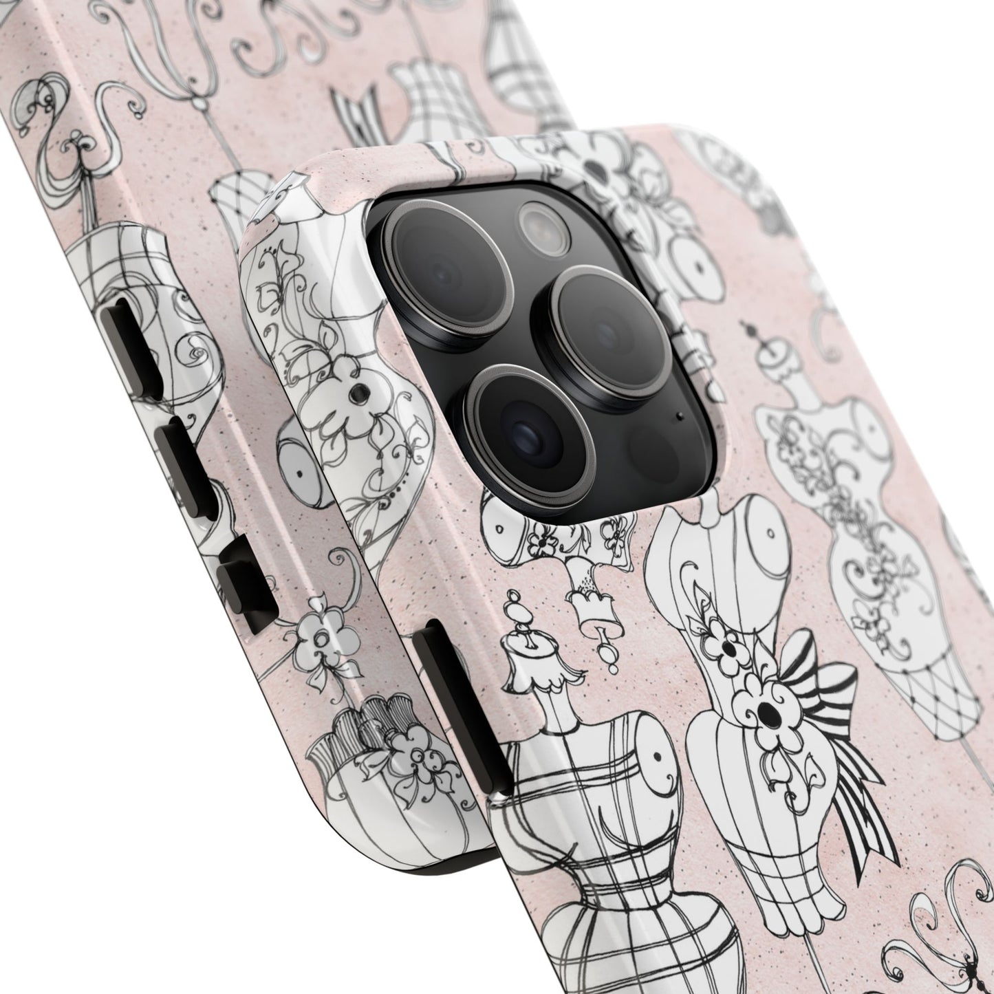 Mannequineque Silver Phone Case