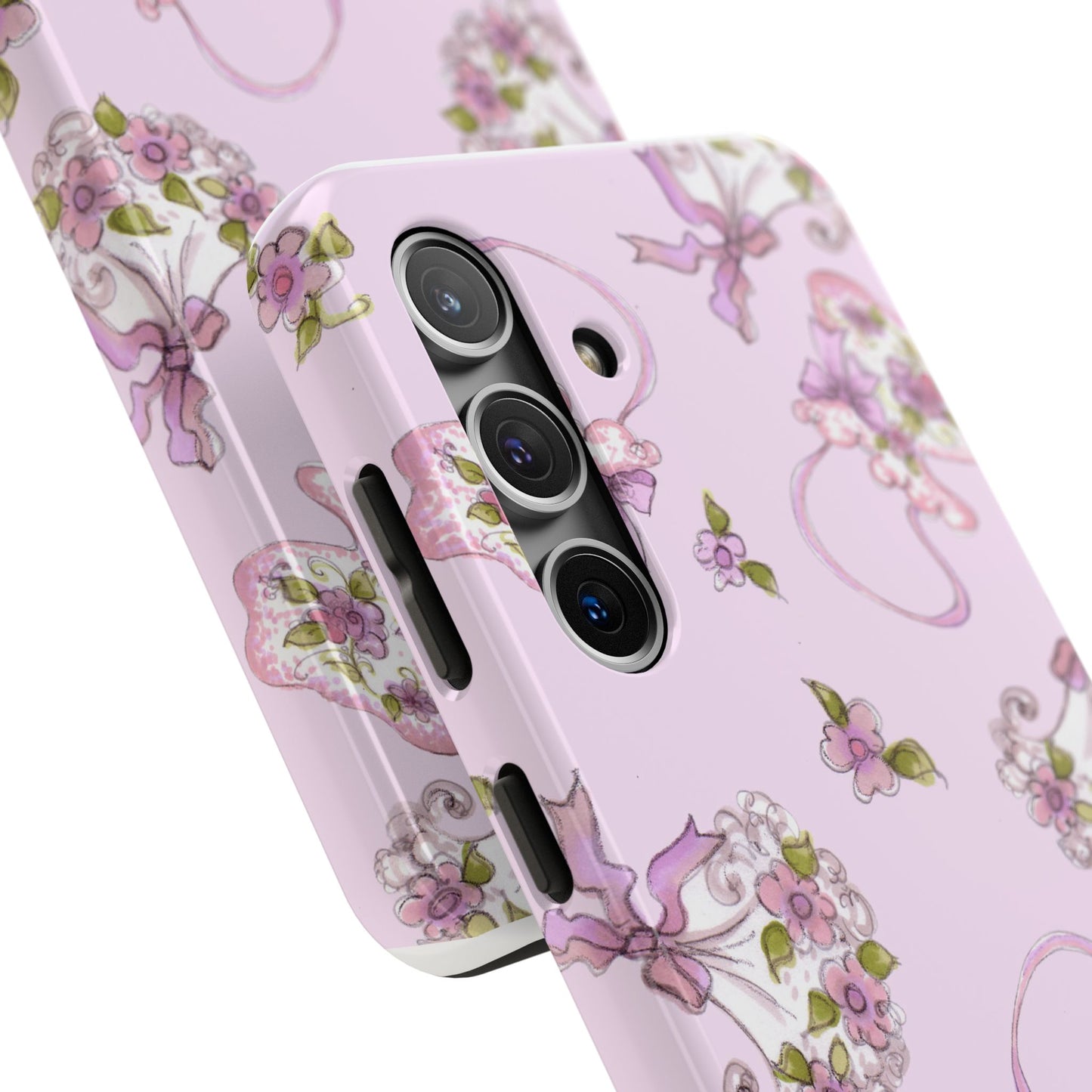 Flower Model Hand Bag Phone Case