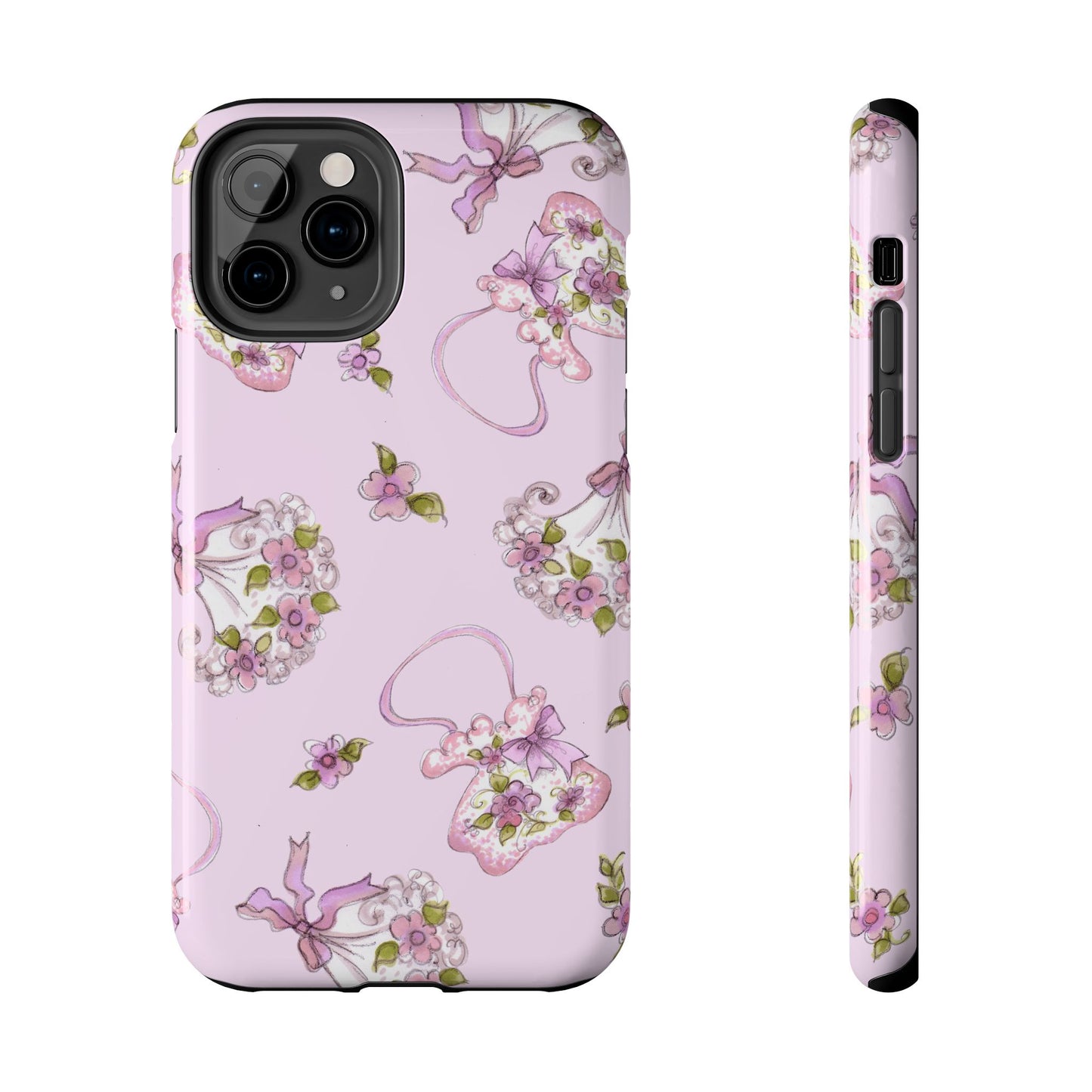 Flower Model Hand Bag Phone Case