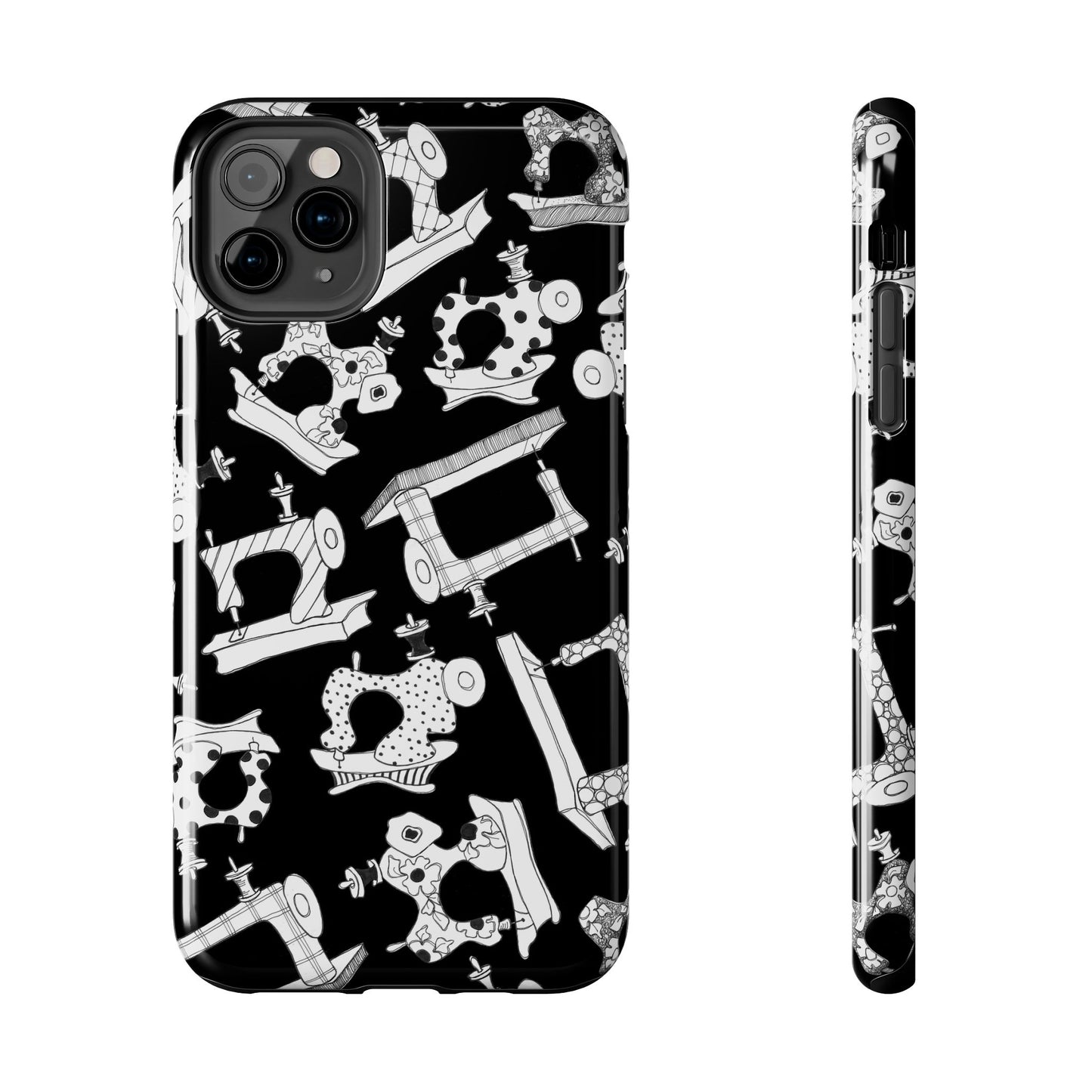 Sew Essential Black Phone Case