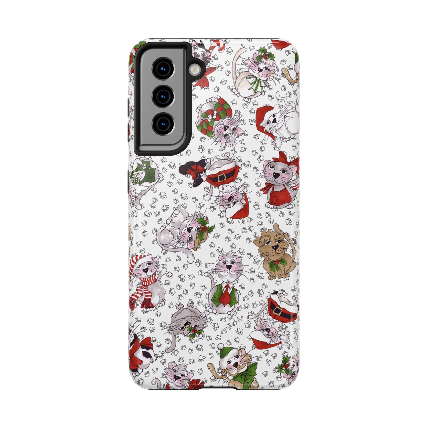 Kitty Blizzard White Phone Case