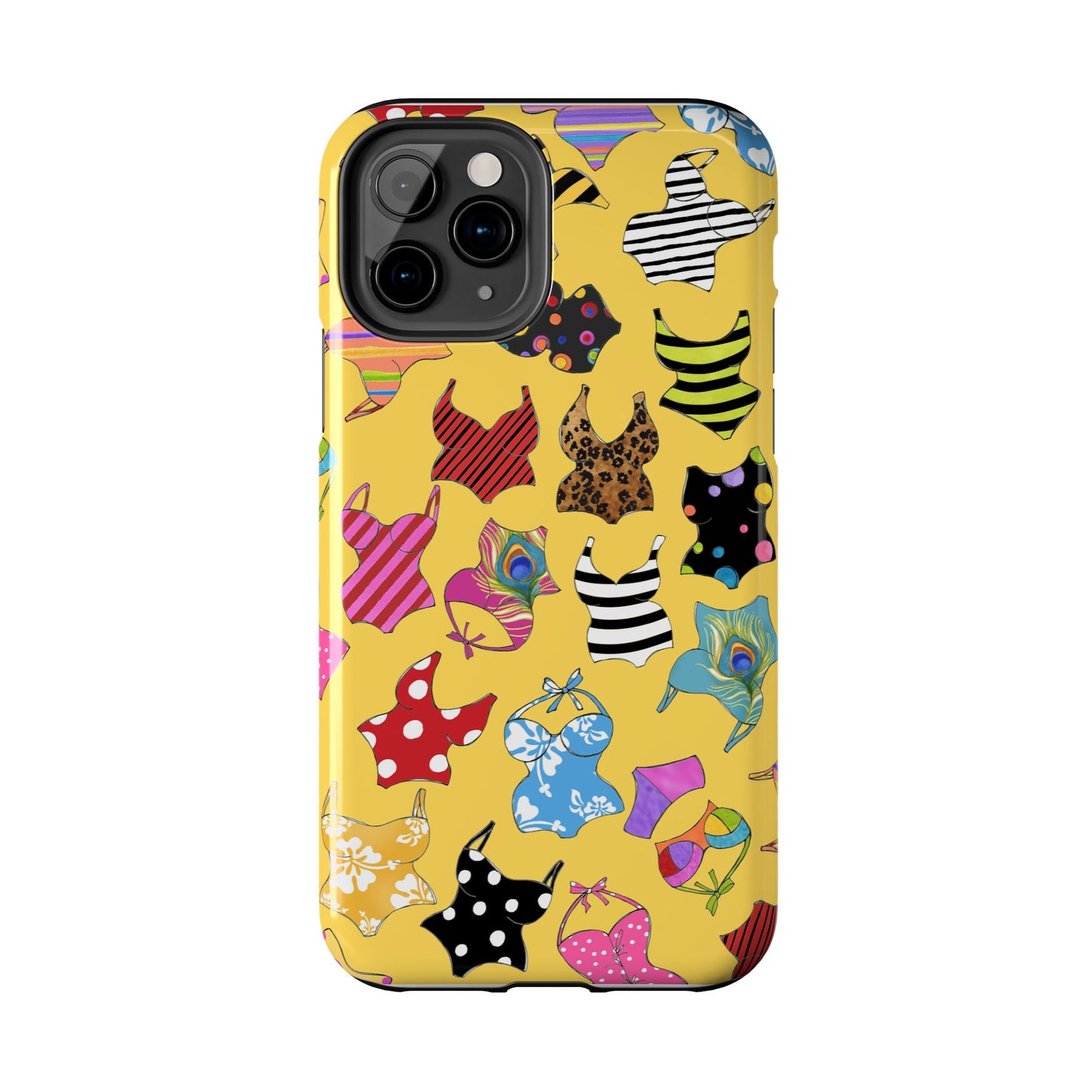 Assorted Suits Yellow Phone Case