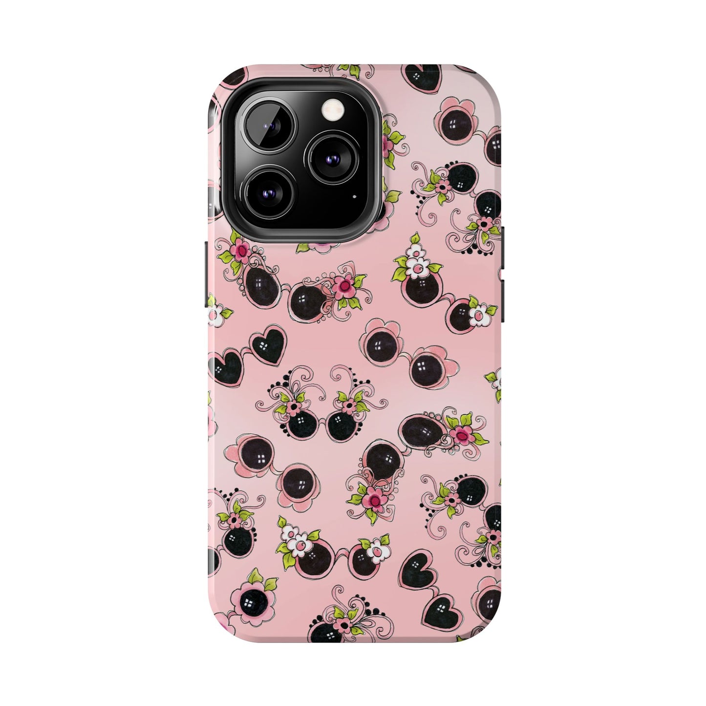 Tossed Shades Pink Phone Case