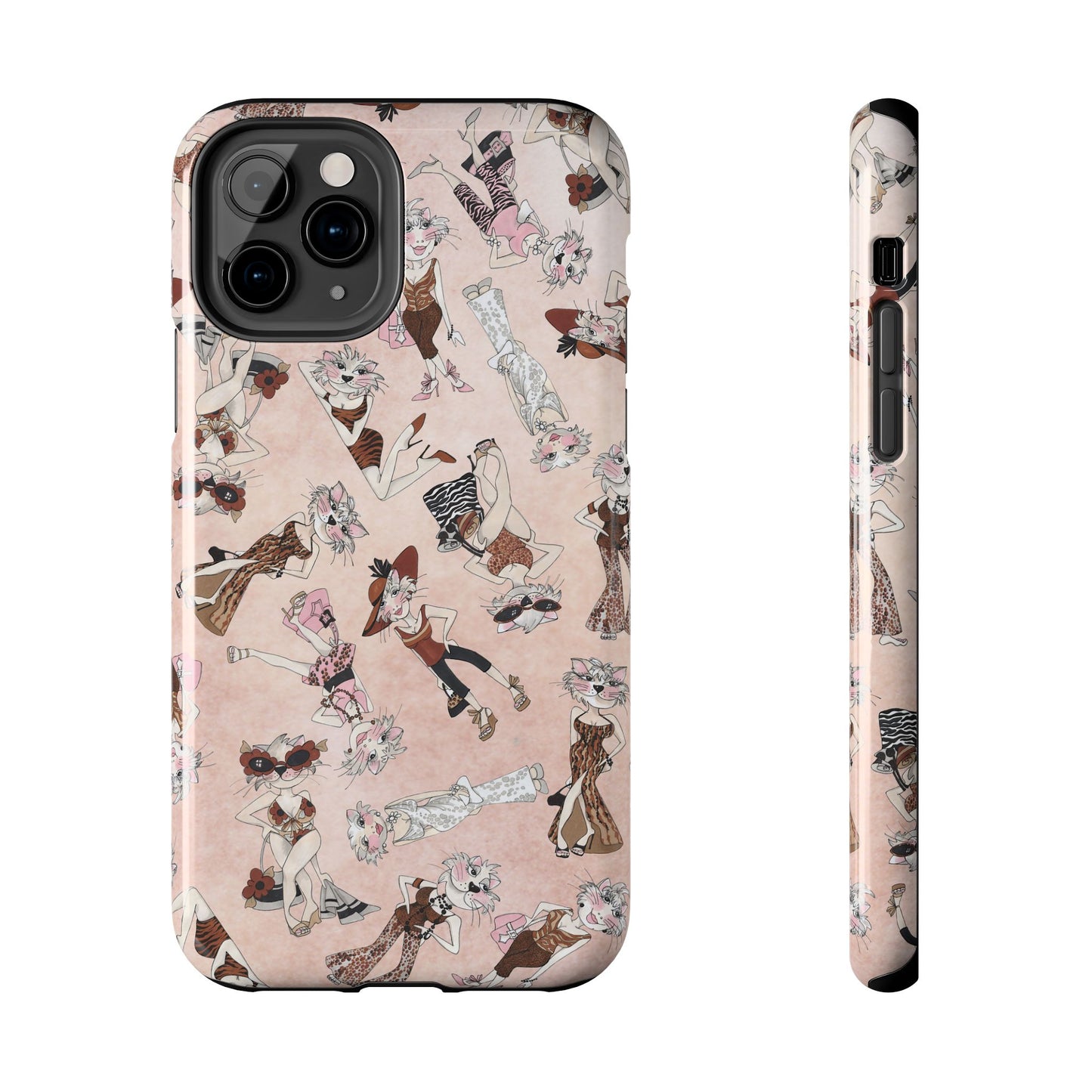 Spotted Lilies Pink Phone Case