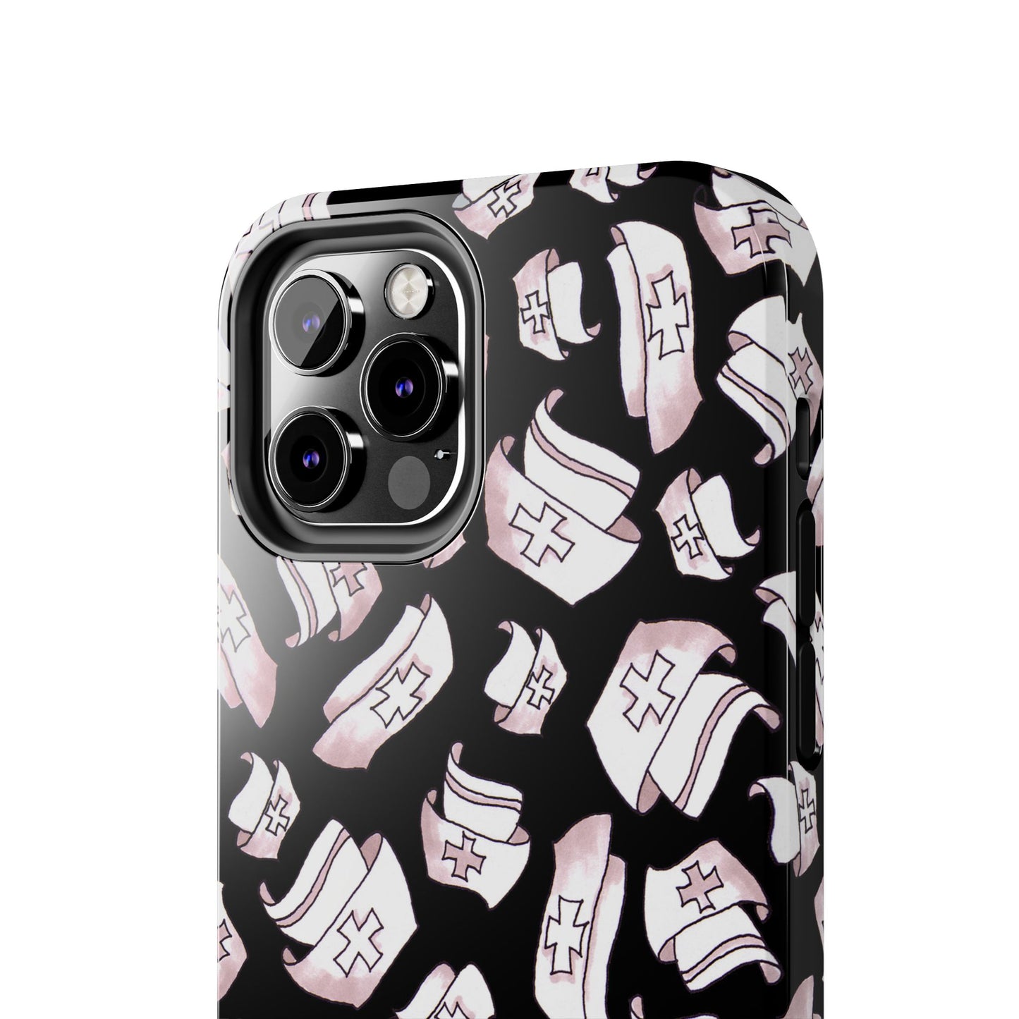 Happy Hats Black Phone Case