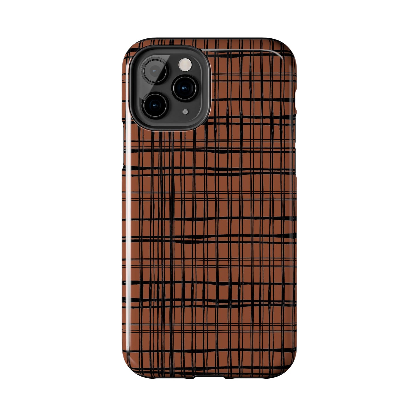 Doggie Fence Rust Phone Case