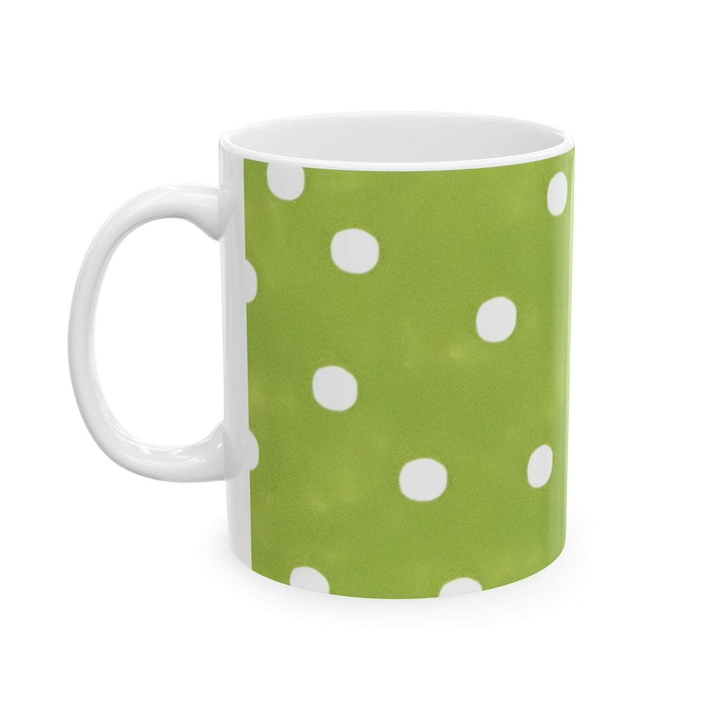 Big Dots Lime Cup
