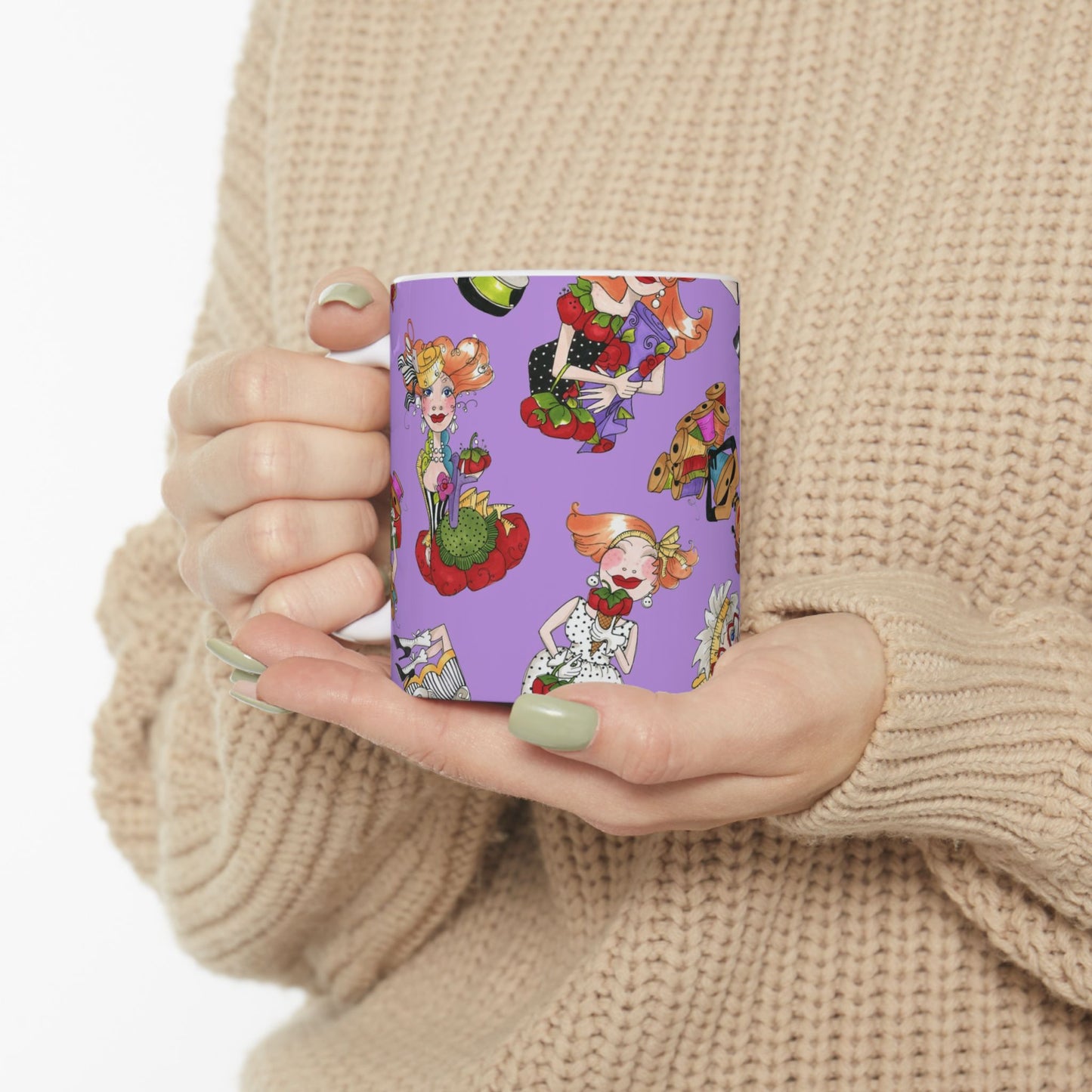 Curious Toss Purple Cup