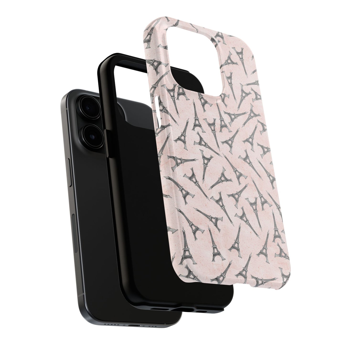 Eifelesque Pink Phone Case