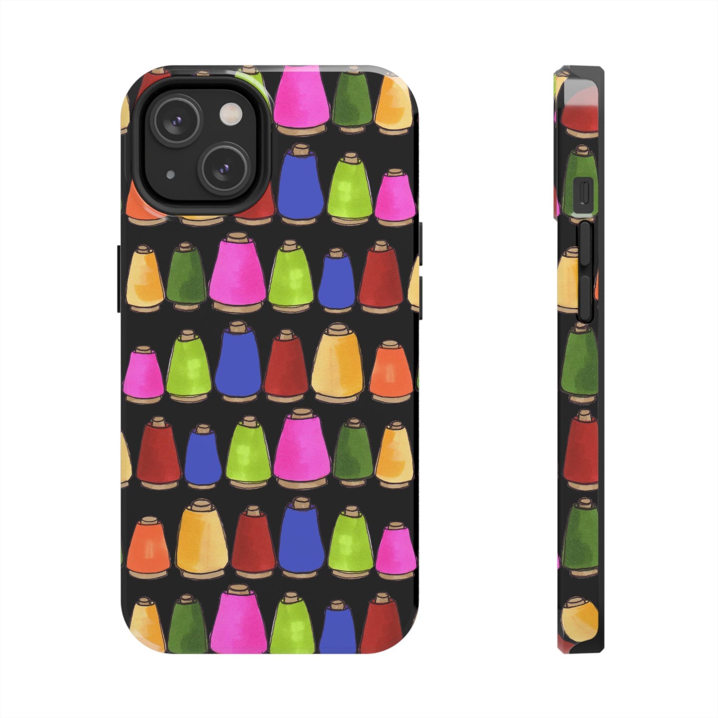 Coneiferous Black / Multi Phone Case
