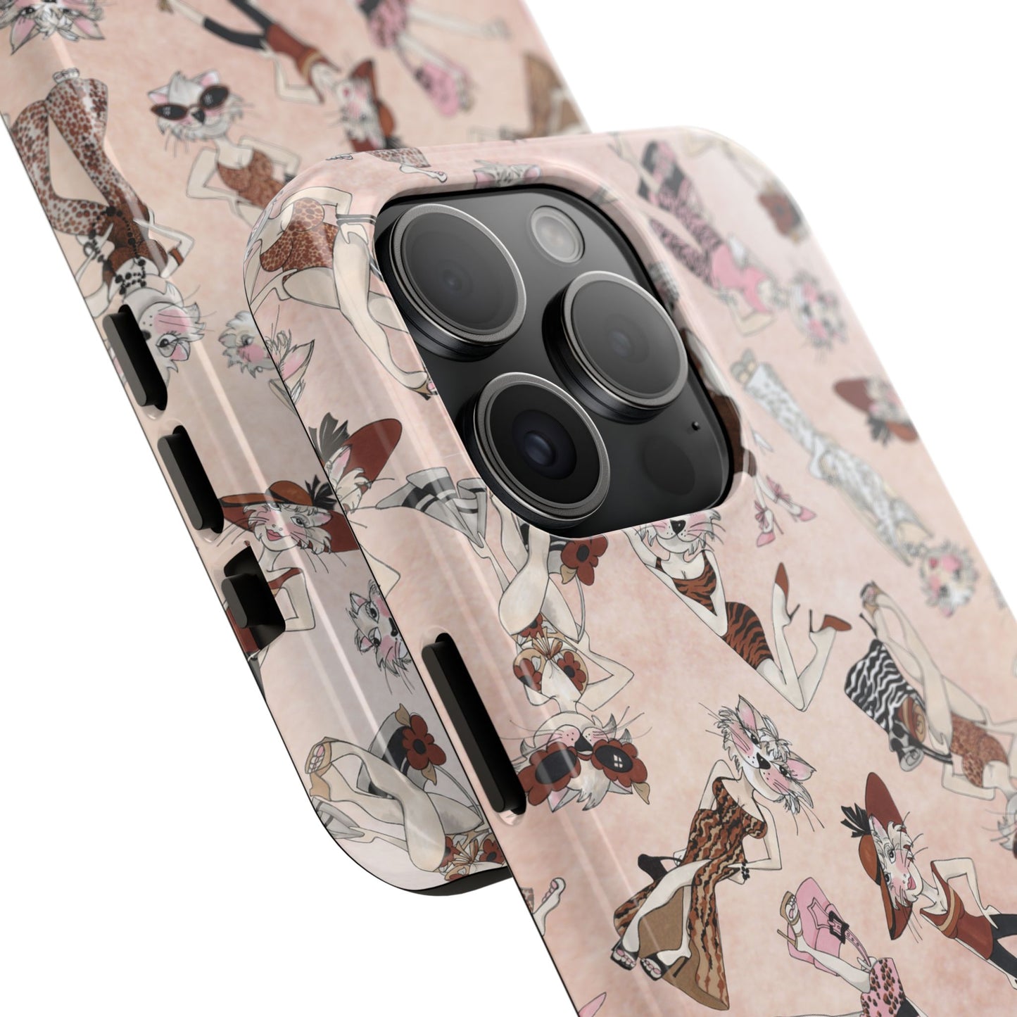 Spotted Lilies Pink Phone Case