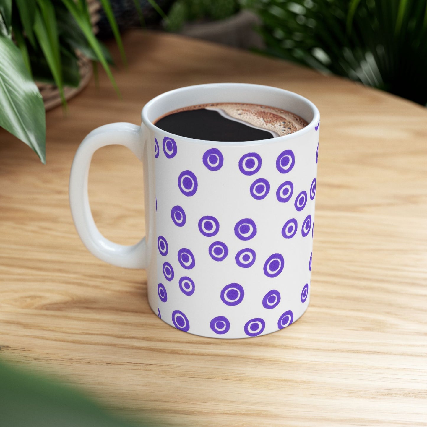 Dots Blue Cup