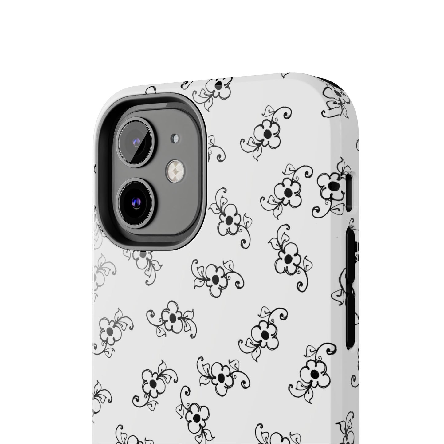 Favorite Daisies White / Black Phone Case