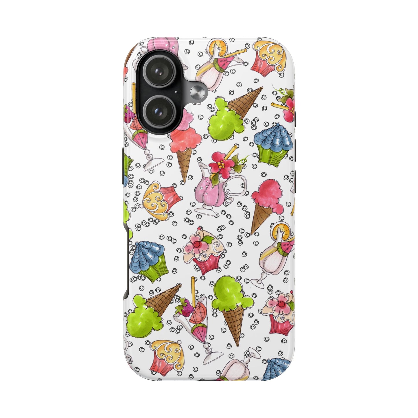 Resort Food White Phone Case