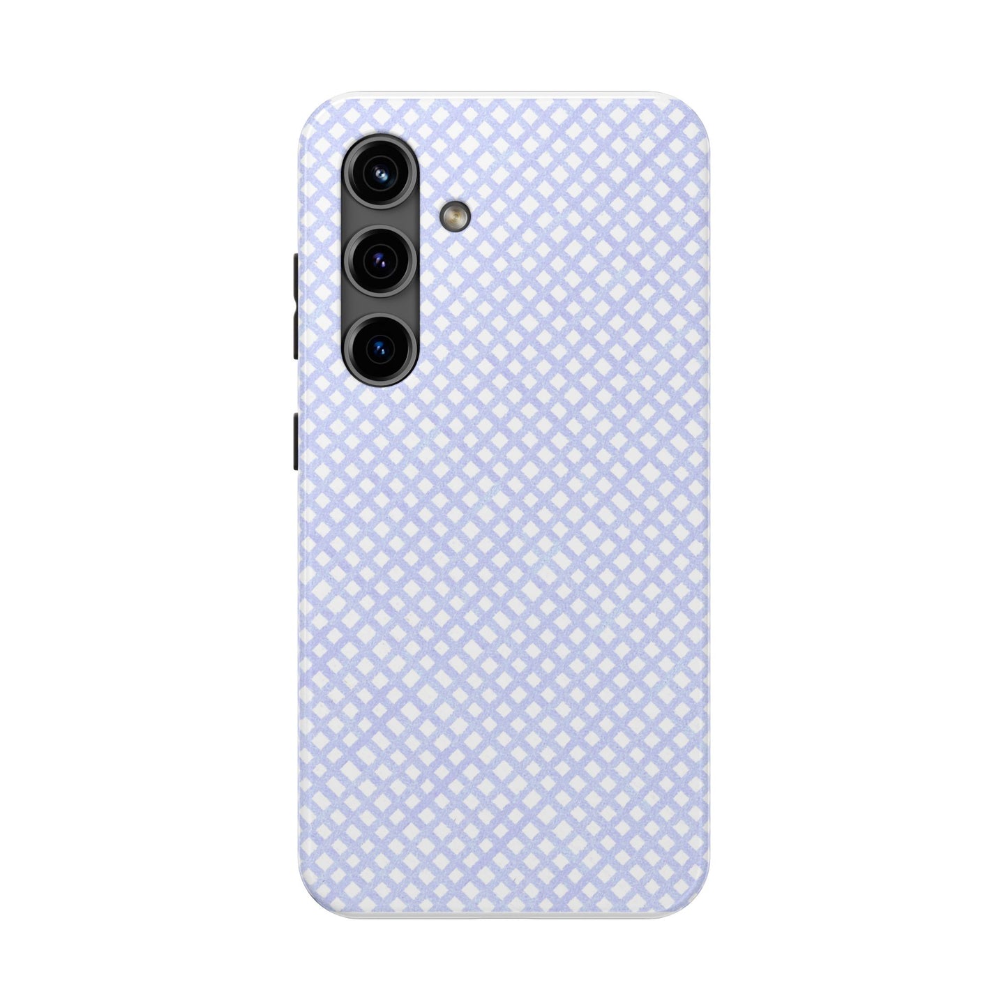 Bias Check Light Blue Phone Case