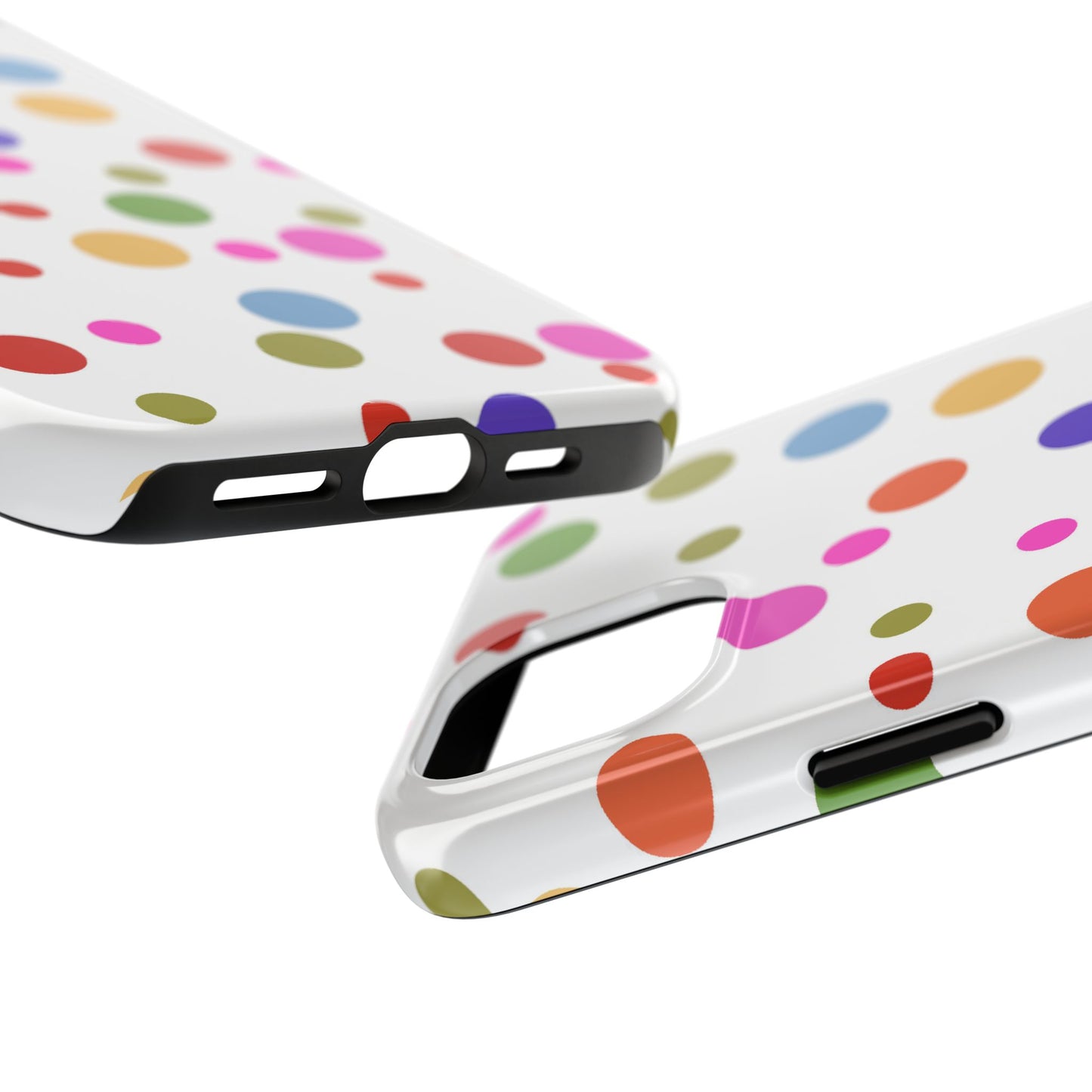 Dot Assortment White Phone Case