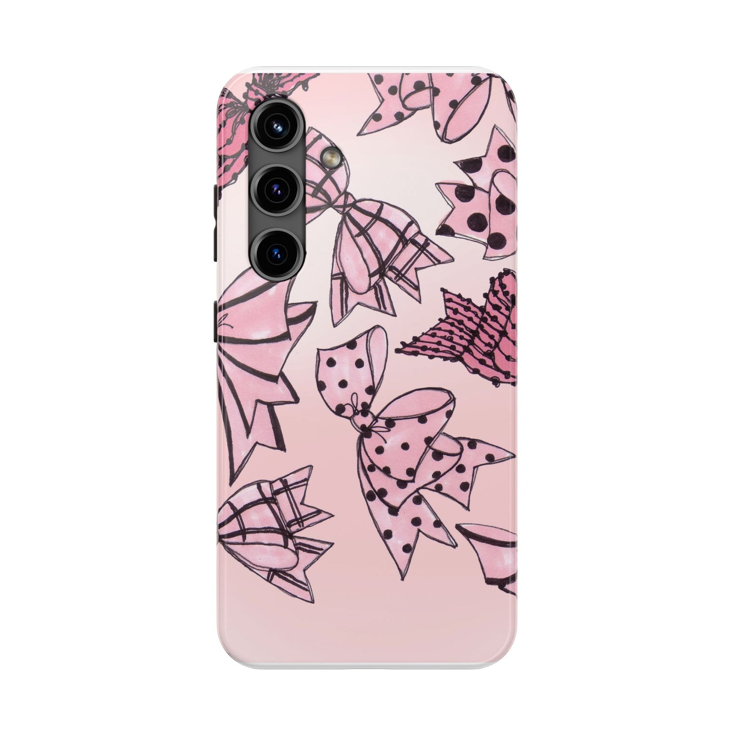 Cat Bows Pink Phone Case