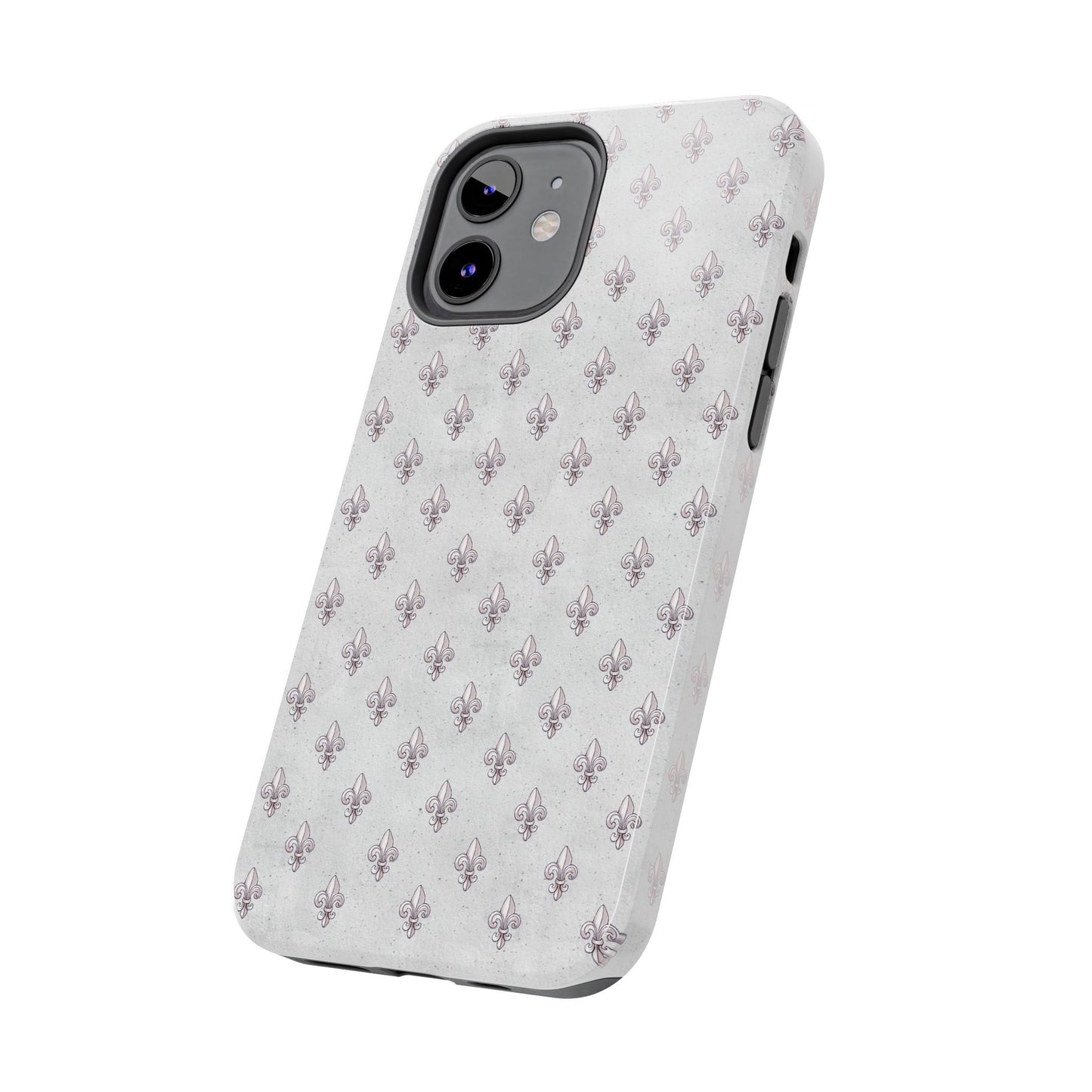 Fleurs Silver Phone Case