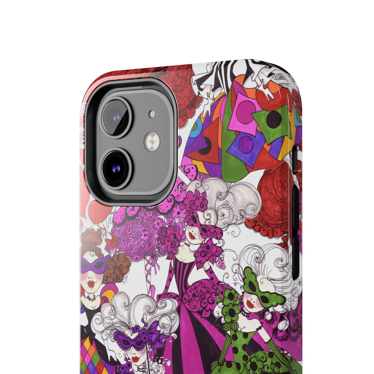Crowded Dance Floor White Phone Case