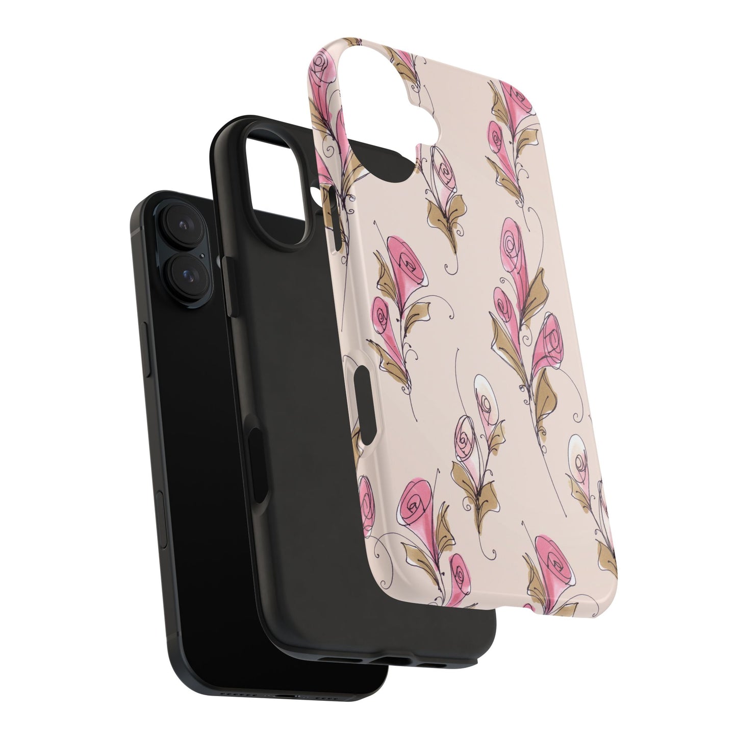 Funnel Flowers Phone Case