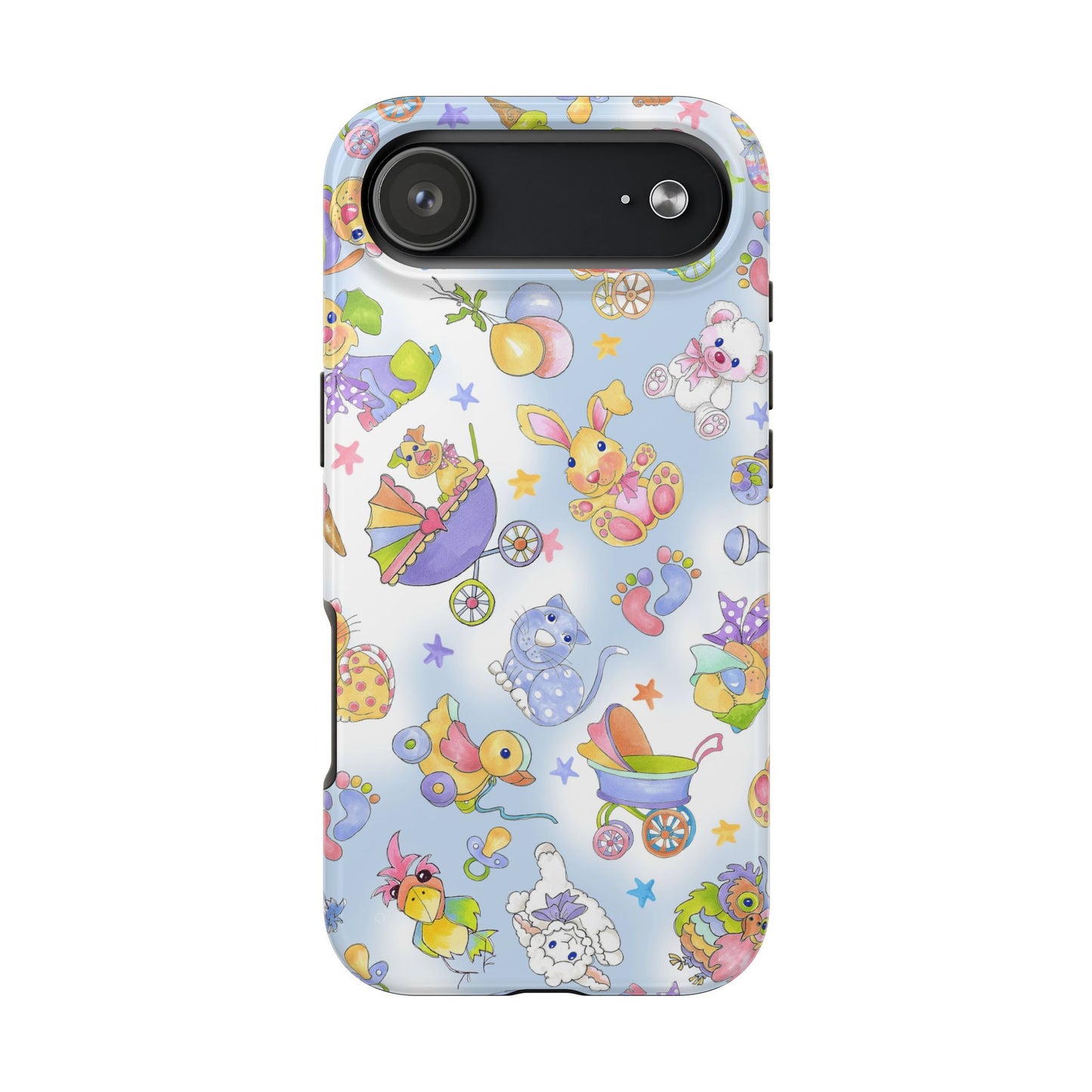 Busy Baby Blue Sky Phone Case