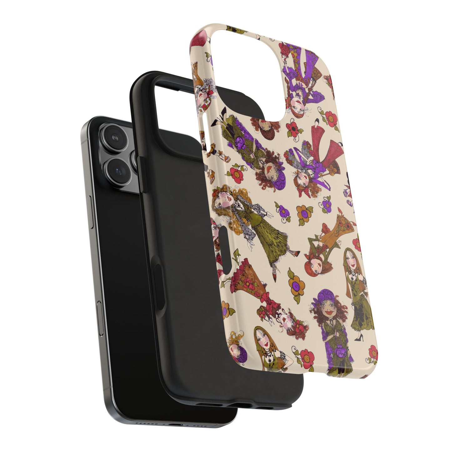 Tossed Gypsies Muslin Phone Case