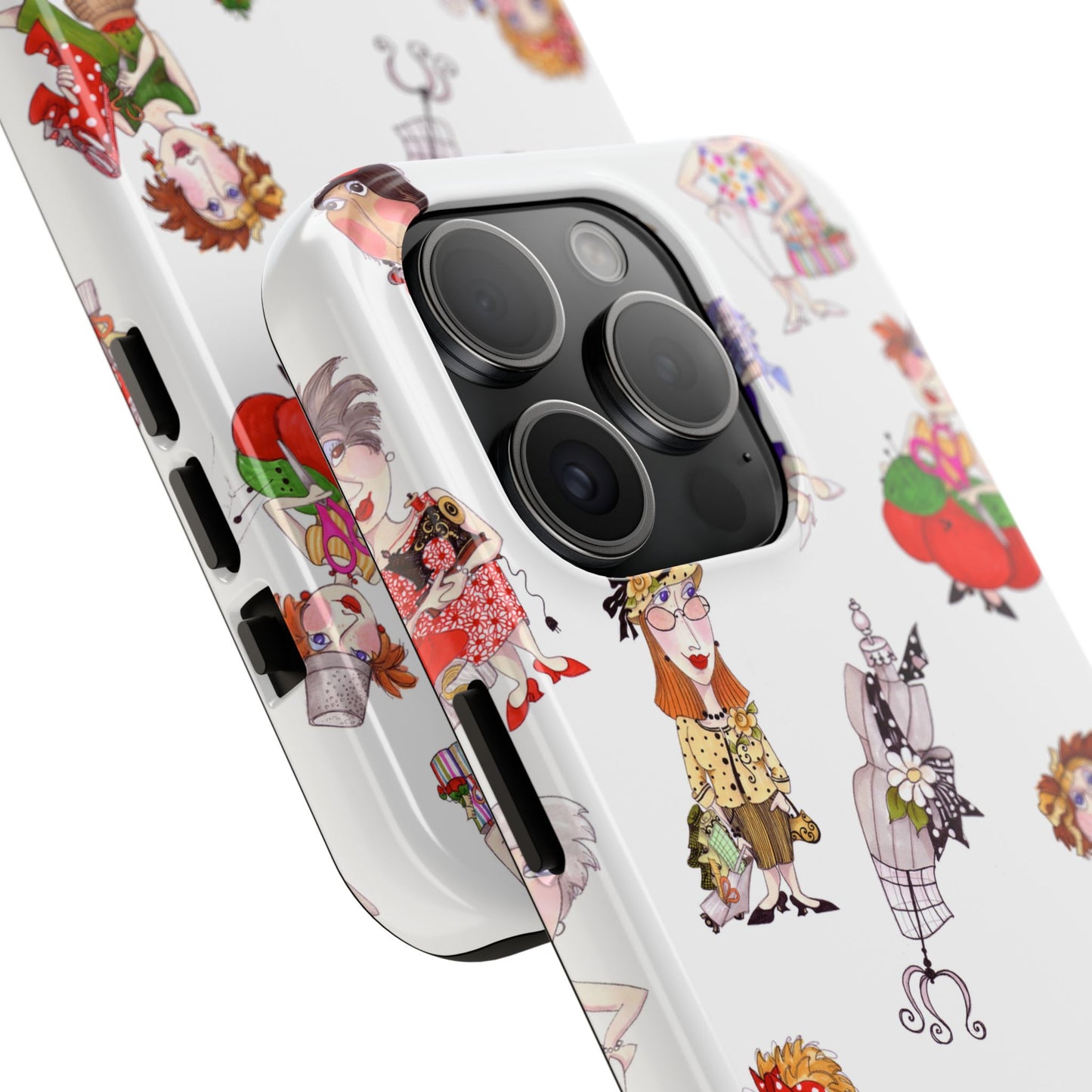 Sewphisticates White Phone Case