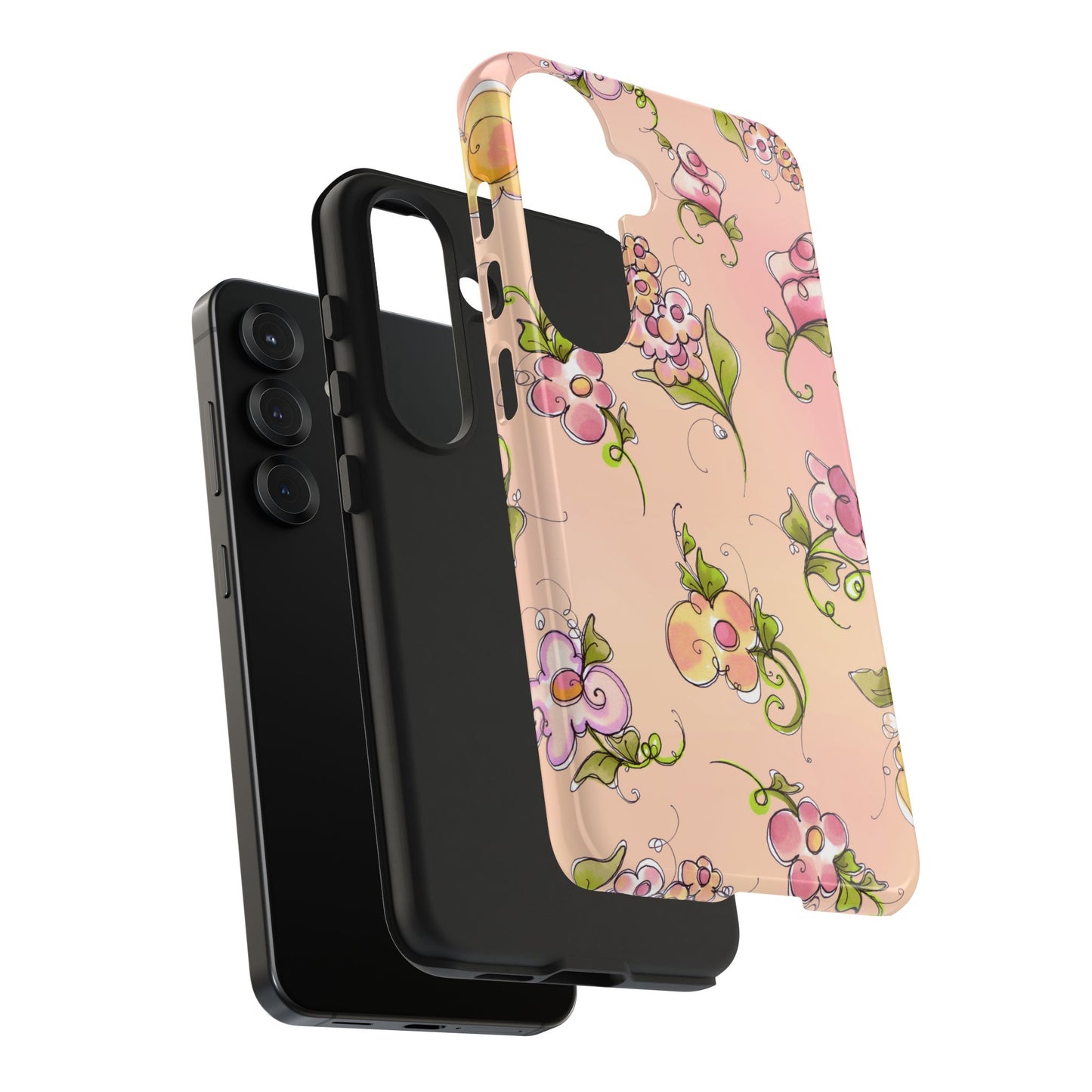 Flower Toss Sunrise Phone Case